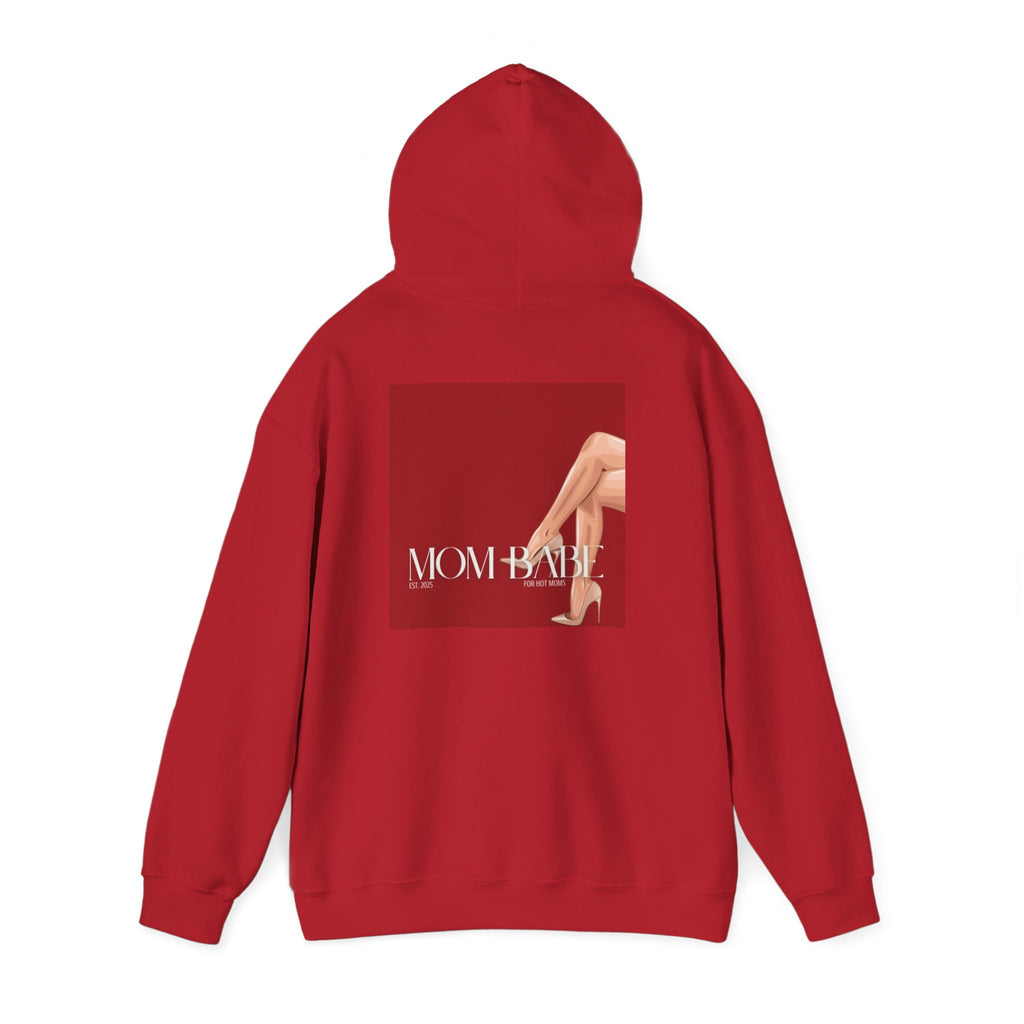 Mom Babe For Hot Moms - Beige Heels Graphic Hoodie