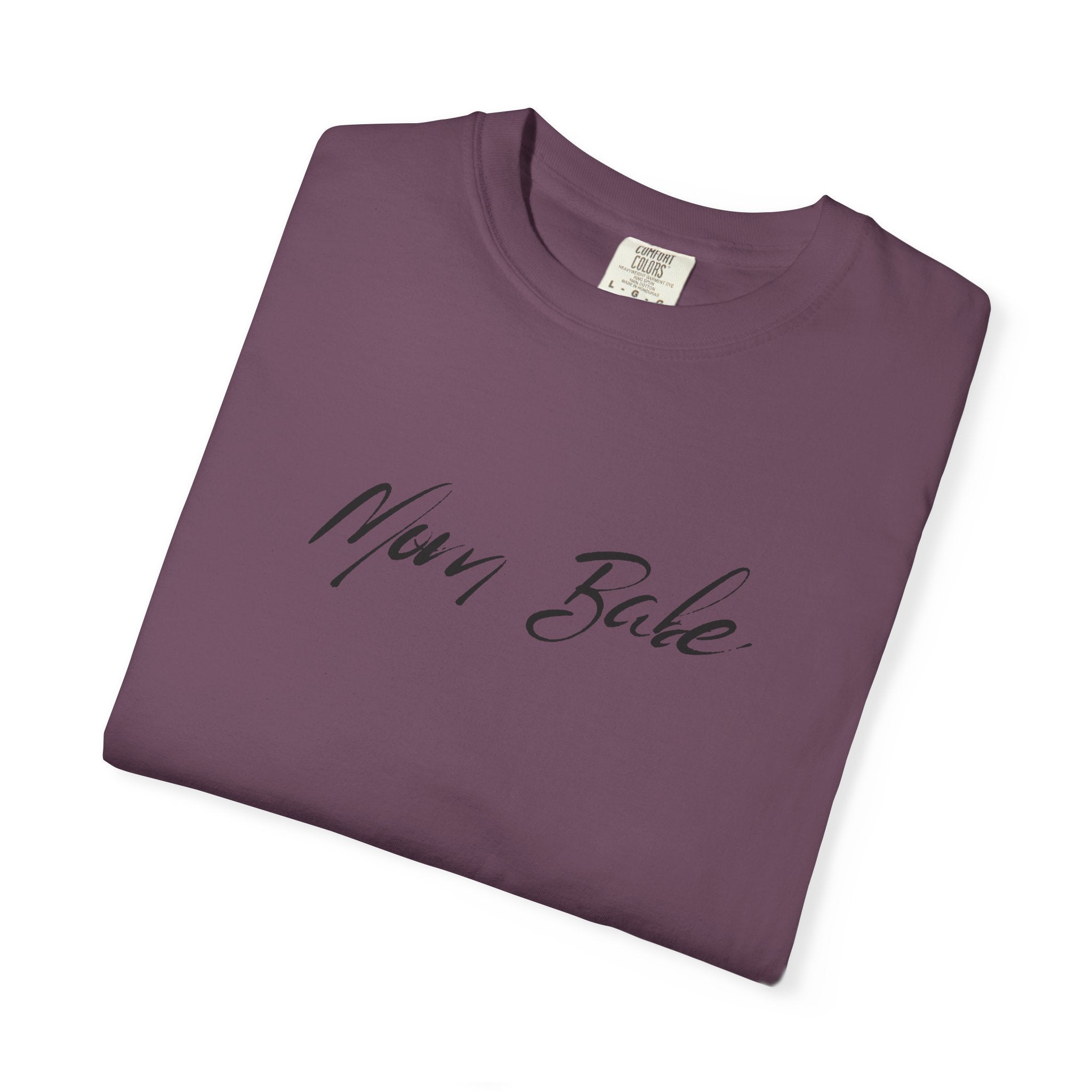 Fit Mom Social Club - Mom Babe Tee Black