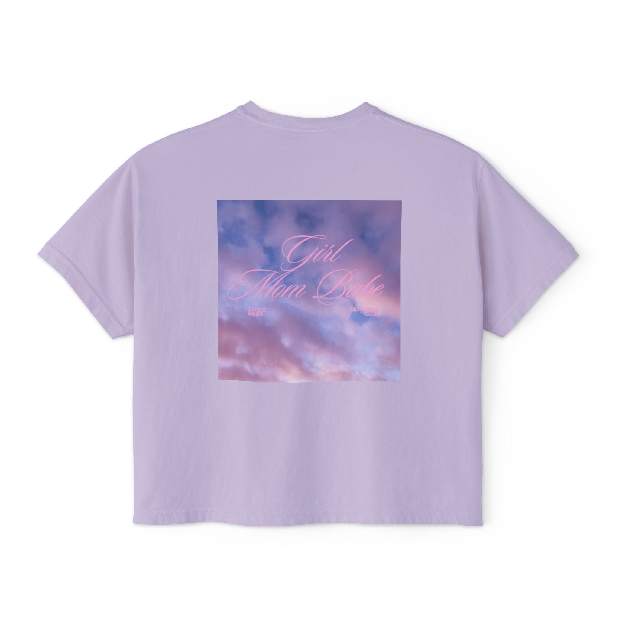 Girl Mom Babe - Cloudy Graphic Tee