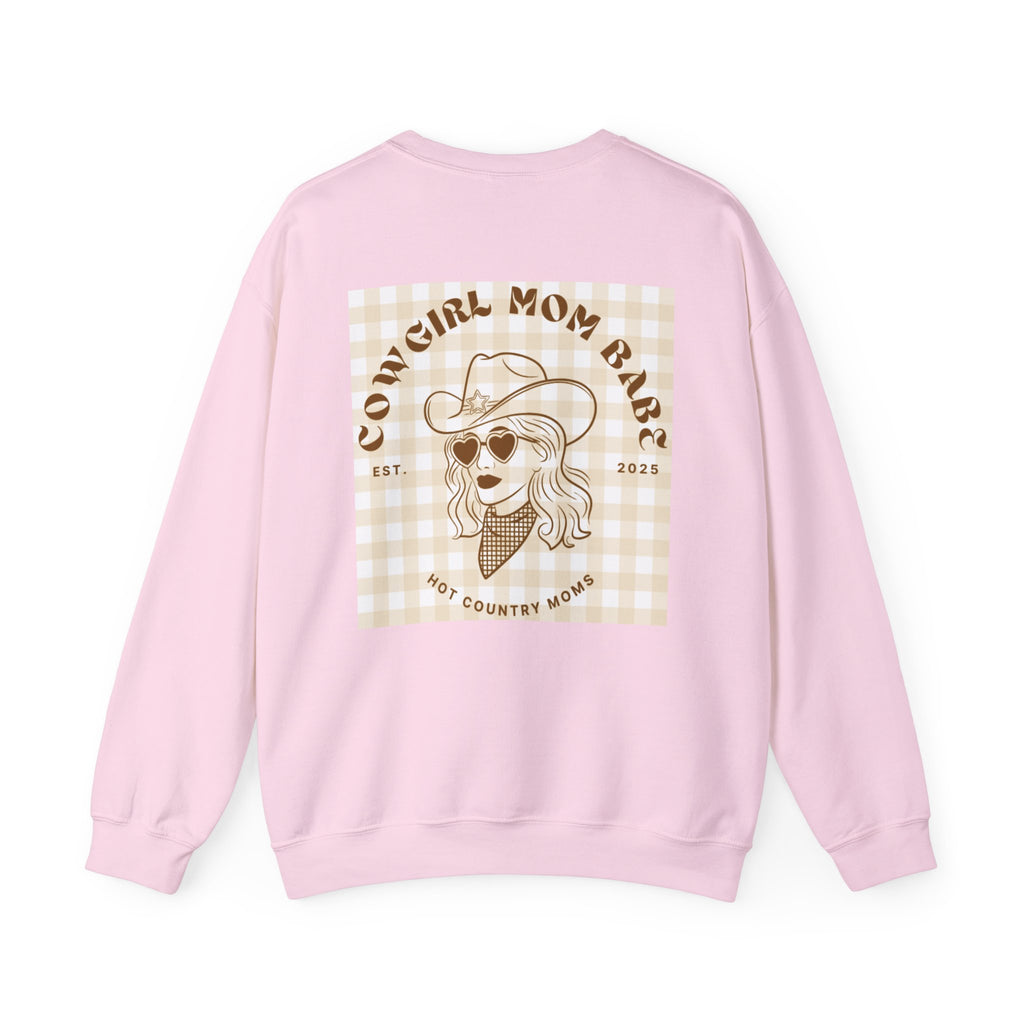 Cowgirl Mom Babe - Country Graphic Sweatshirt
