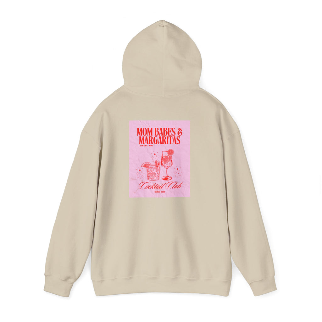 Mom Babes & Margaritas - Cocktail Club Graphic Hoodies