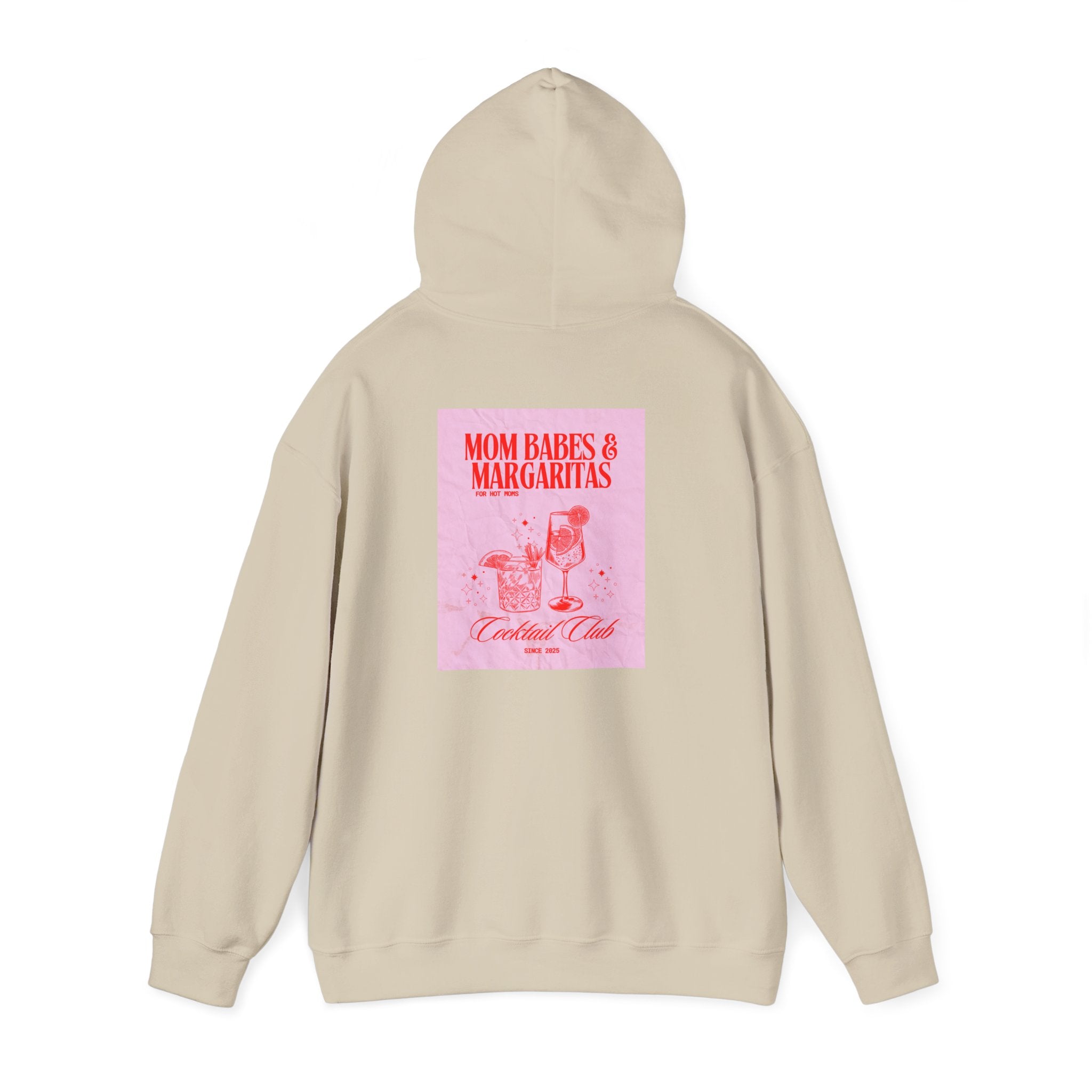 Mom Babes & Margaritas - Cocktail Club Graphic Hoodies