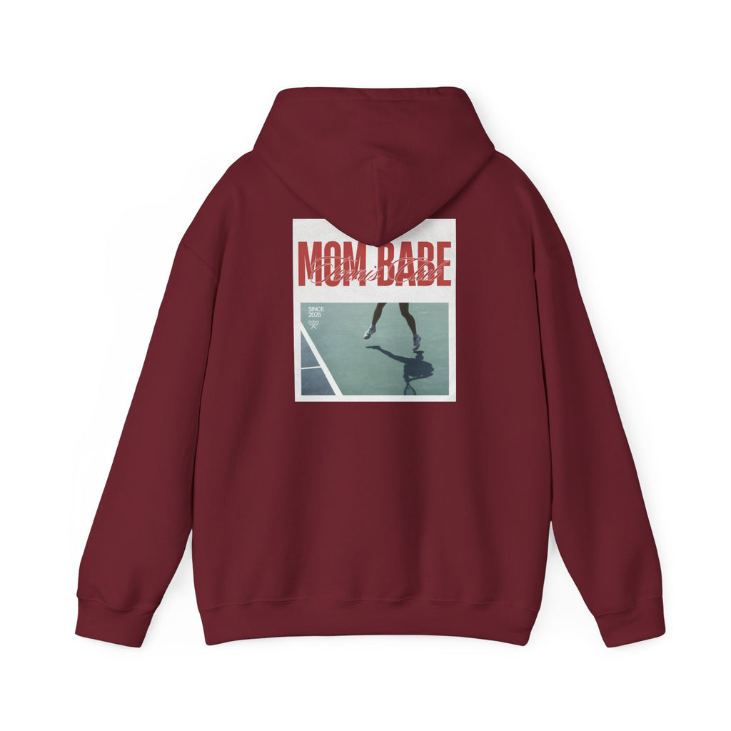 Mom Babe Tennis Club - Graphic Hoodie