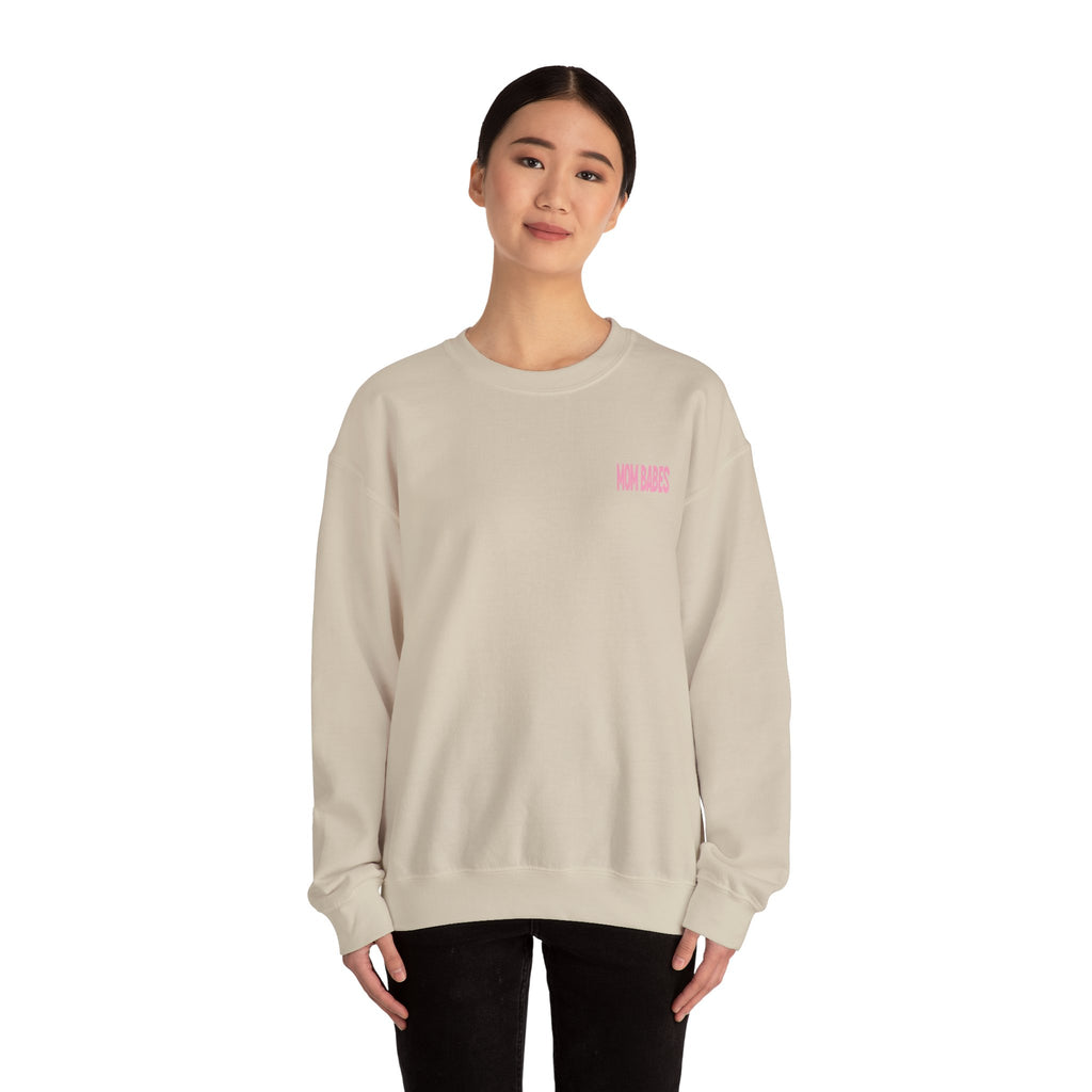 Mom Babes Need More Coffee- Graphic Sweatshirt