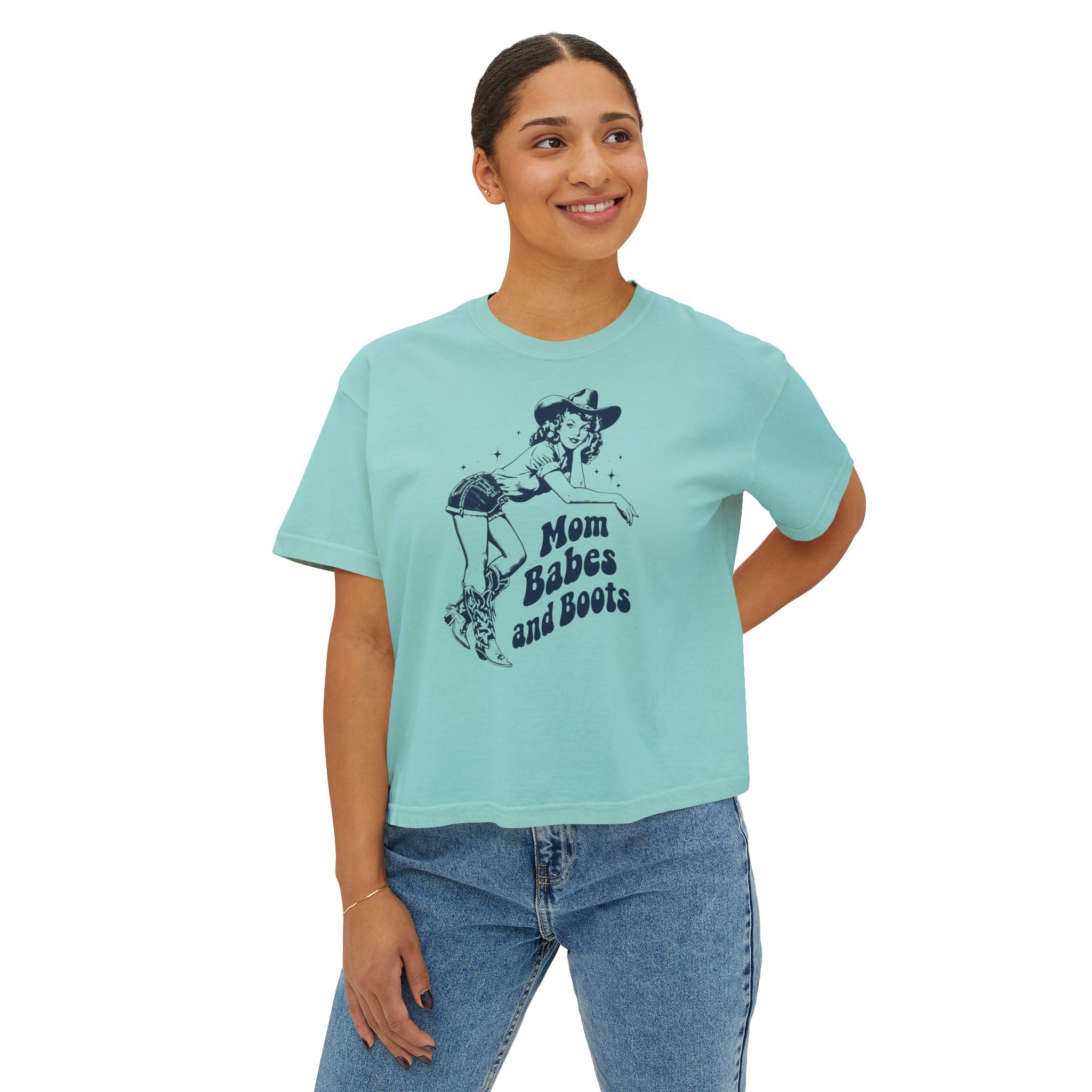Mom Babes & Boots - Graphic Tee