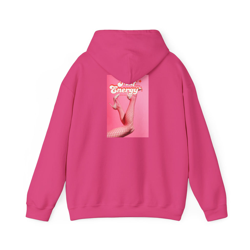 MILF Energy Mom Babe — Fishnet Graphic Hoodie