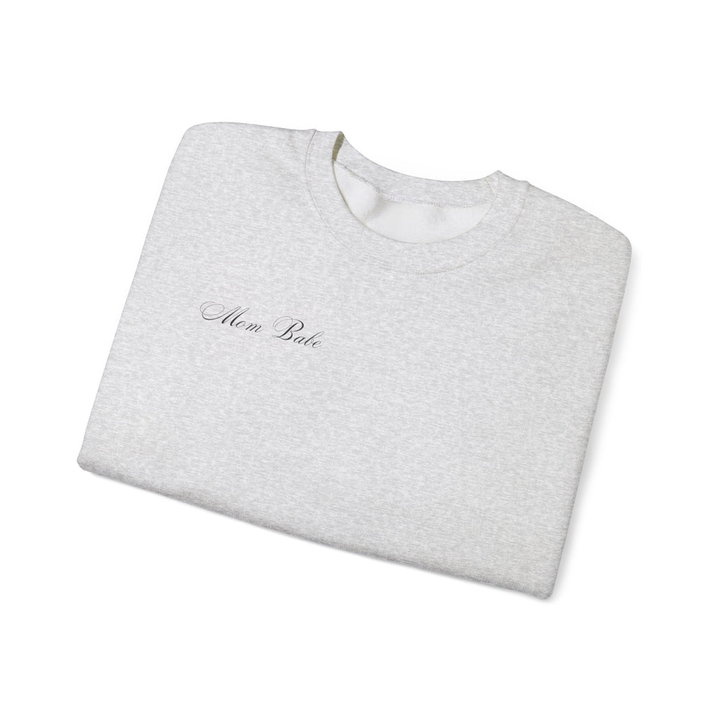 Caffeinated Mom Babe Club - Heart Spill Graphic Sweatshirt