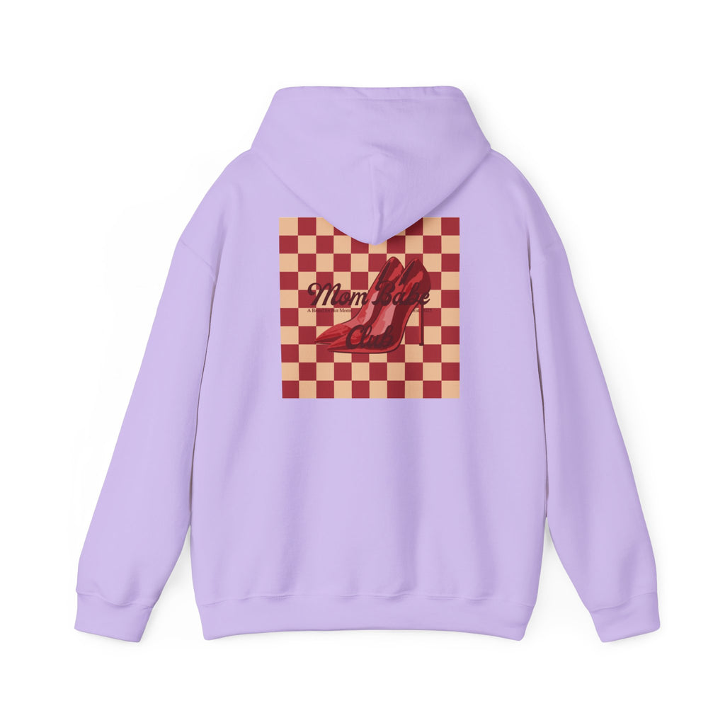 Mom Babe Club - For Hot Moms Heel Graphic Hoodie