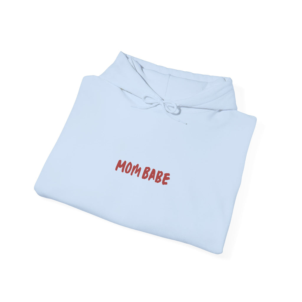 All Mom Babes Need - Graphic Check Hoodie