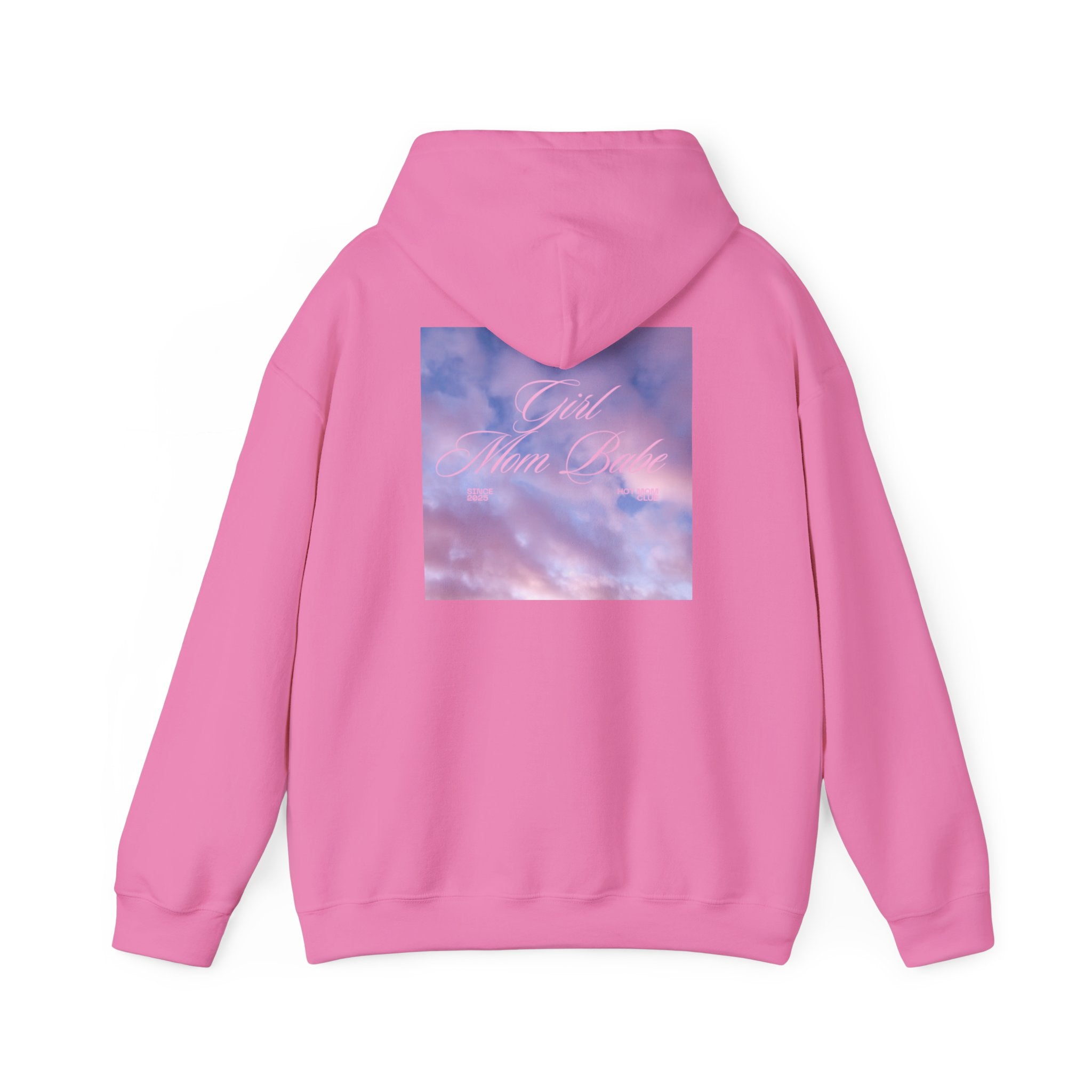 Girl Mom Babe - Cloudy Graphic Hoodie