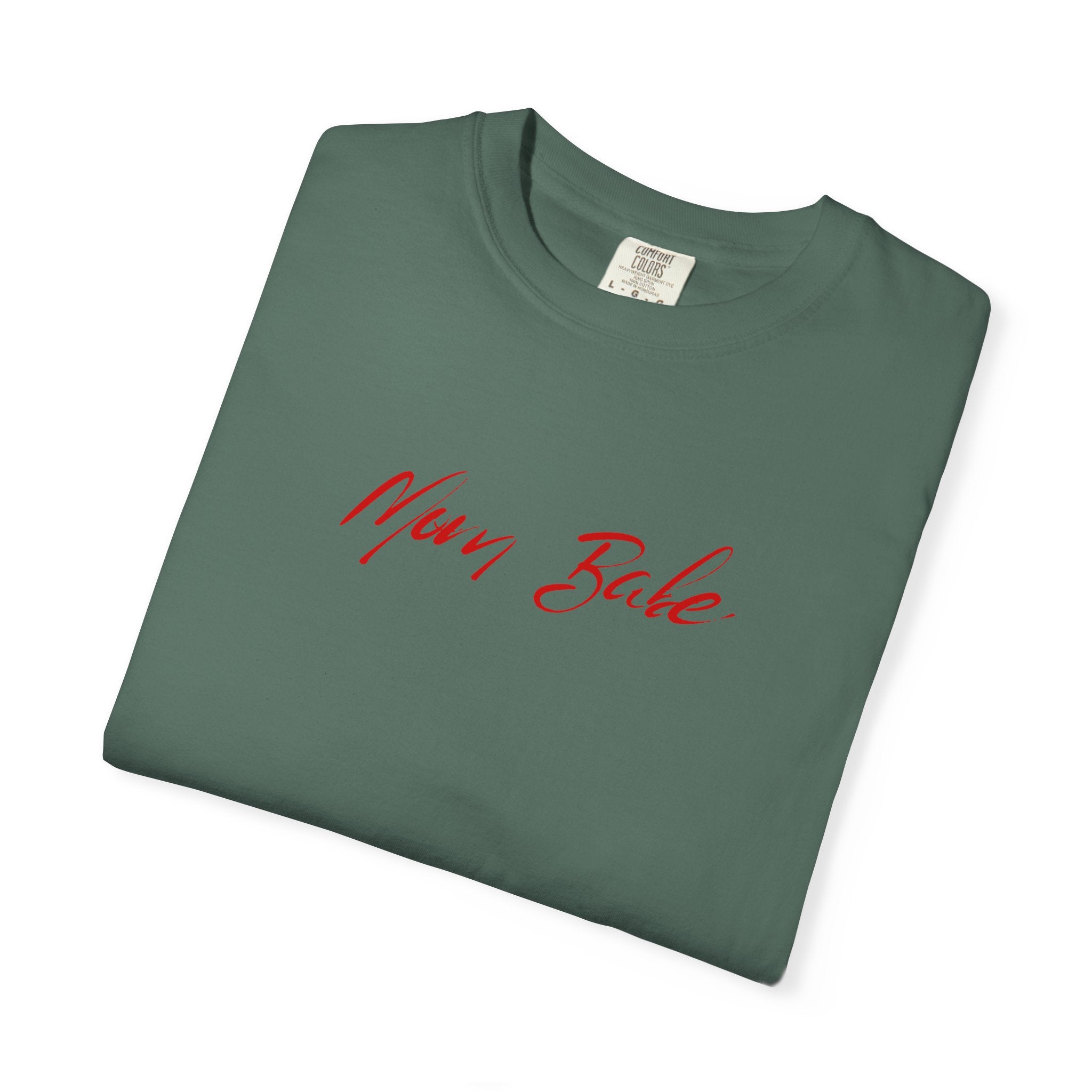 Fit Mom Social Club - Mom Babe Tee Red