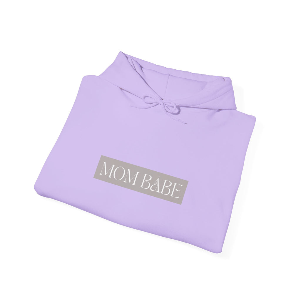 Pilates Mom Babe Club — Workout Graphic Hoodie (White Print)