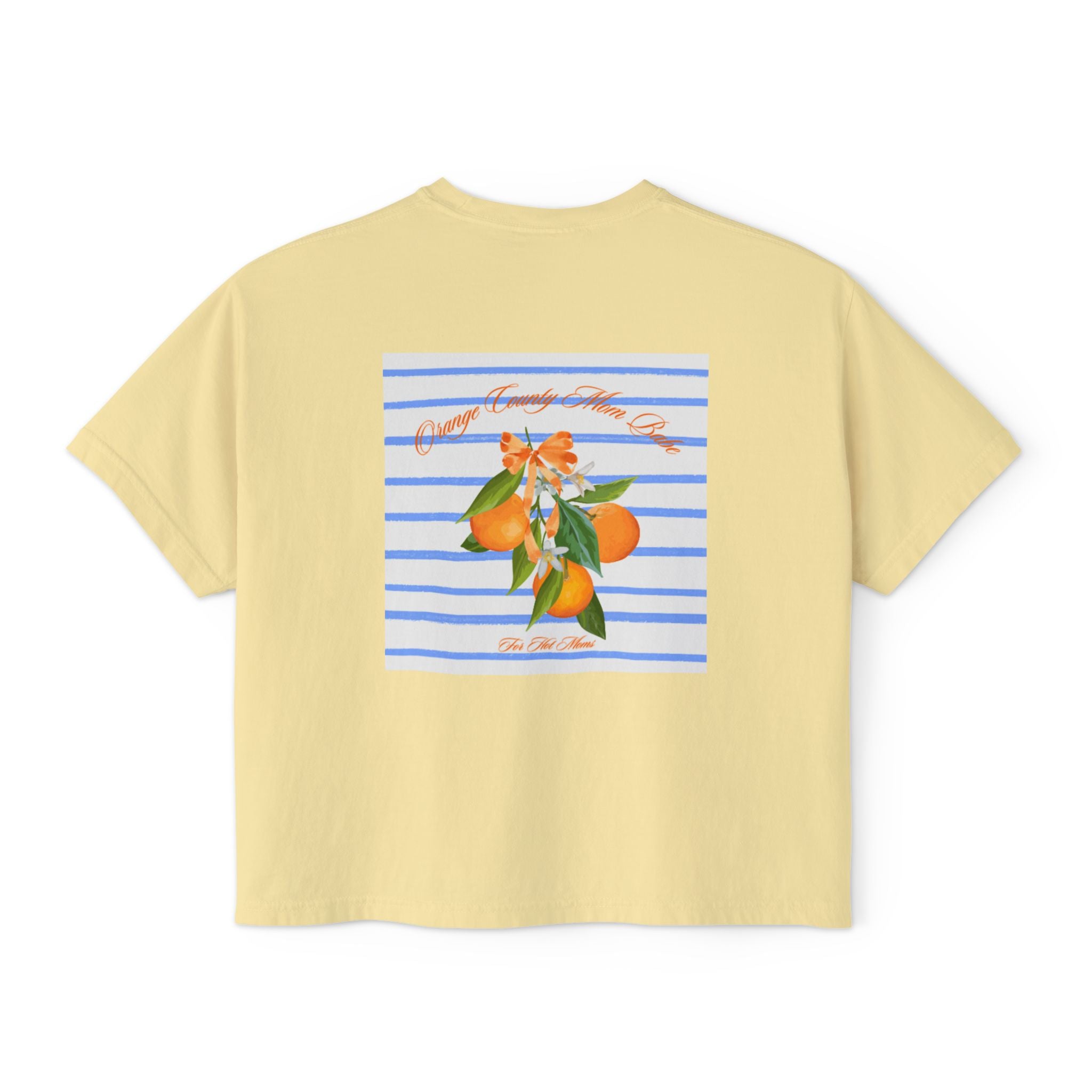 Orange County Mom Babe — Orange Blossom Graphic Tee