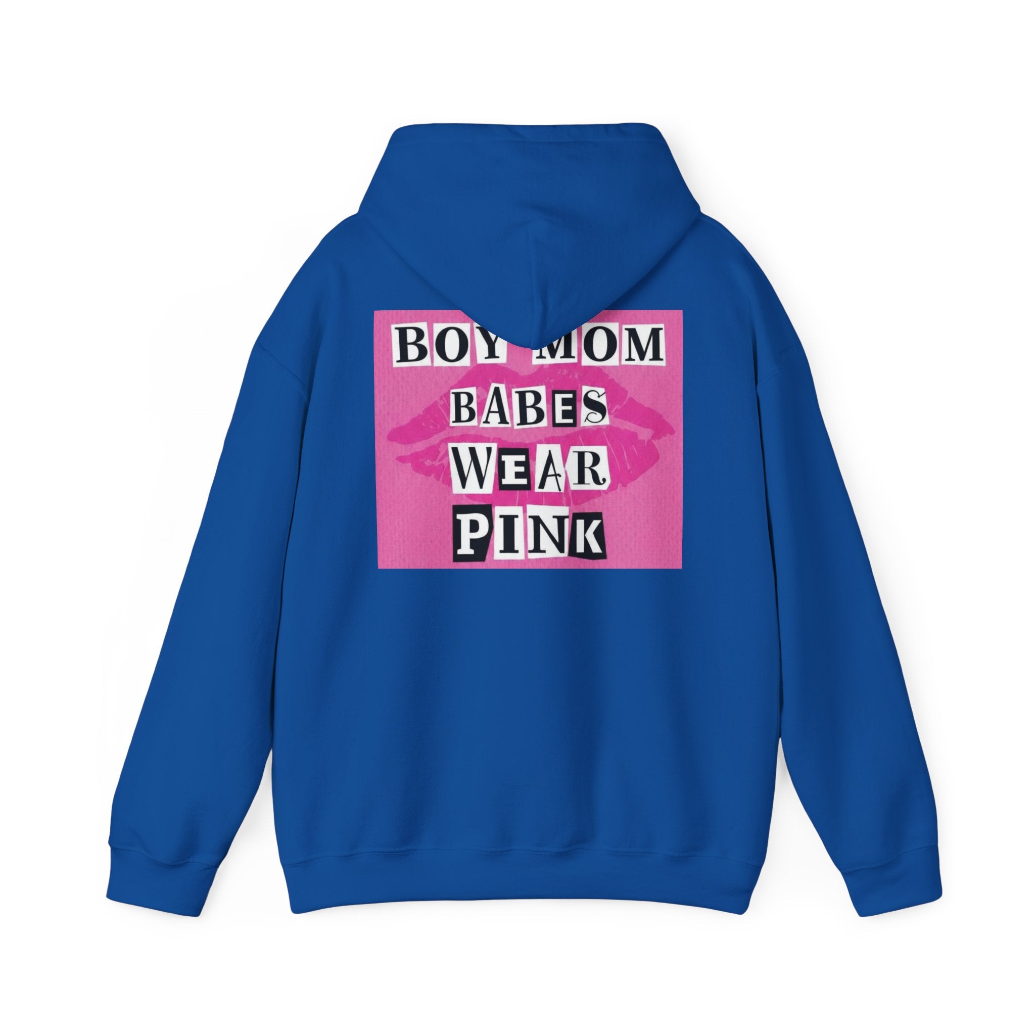 Boy Mom Babes Wear Pink - Graphic Hoodie