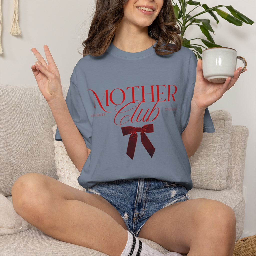 Mother Club Mom Babe Exclusive Tee - Ruby