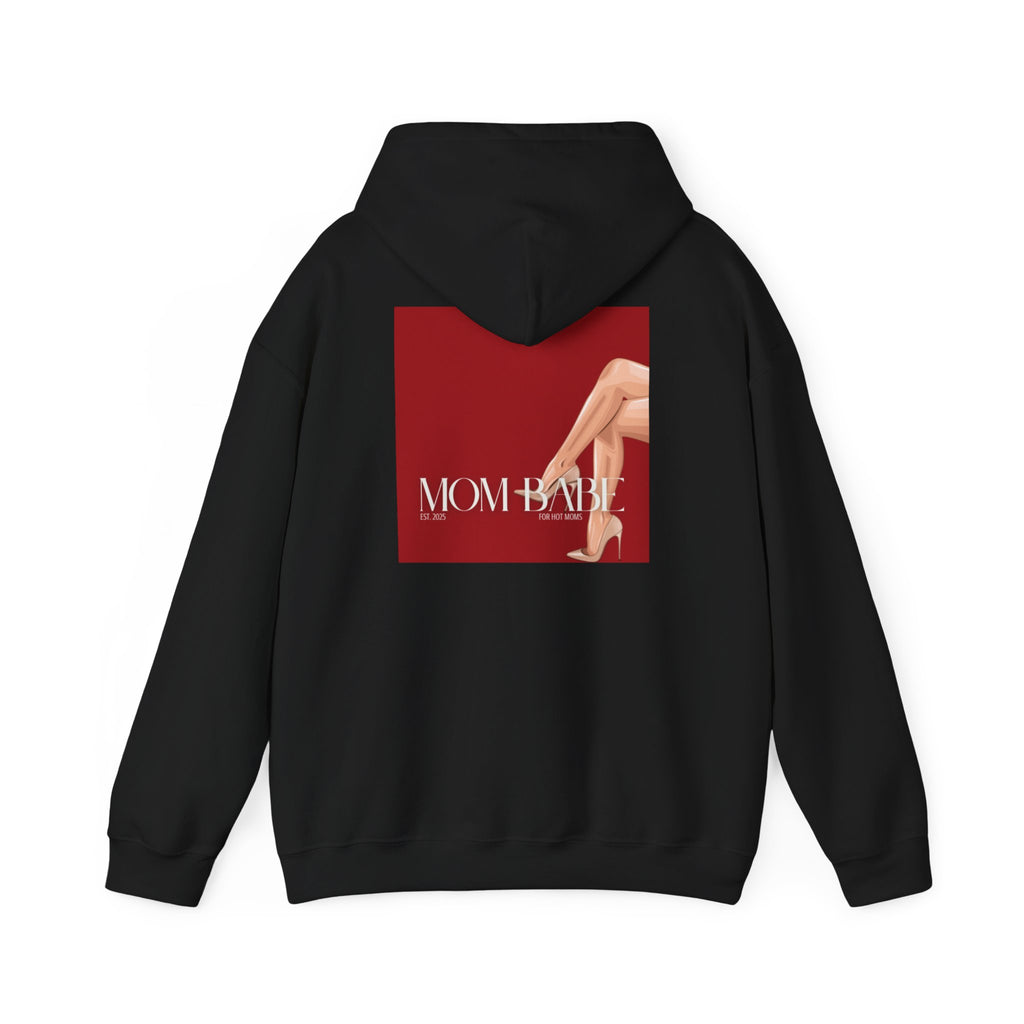 Mom Babe For Hot Moms - Beige Heels Graphic Hoodie