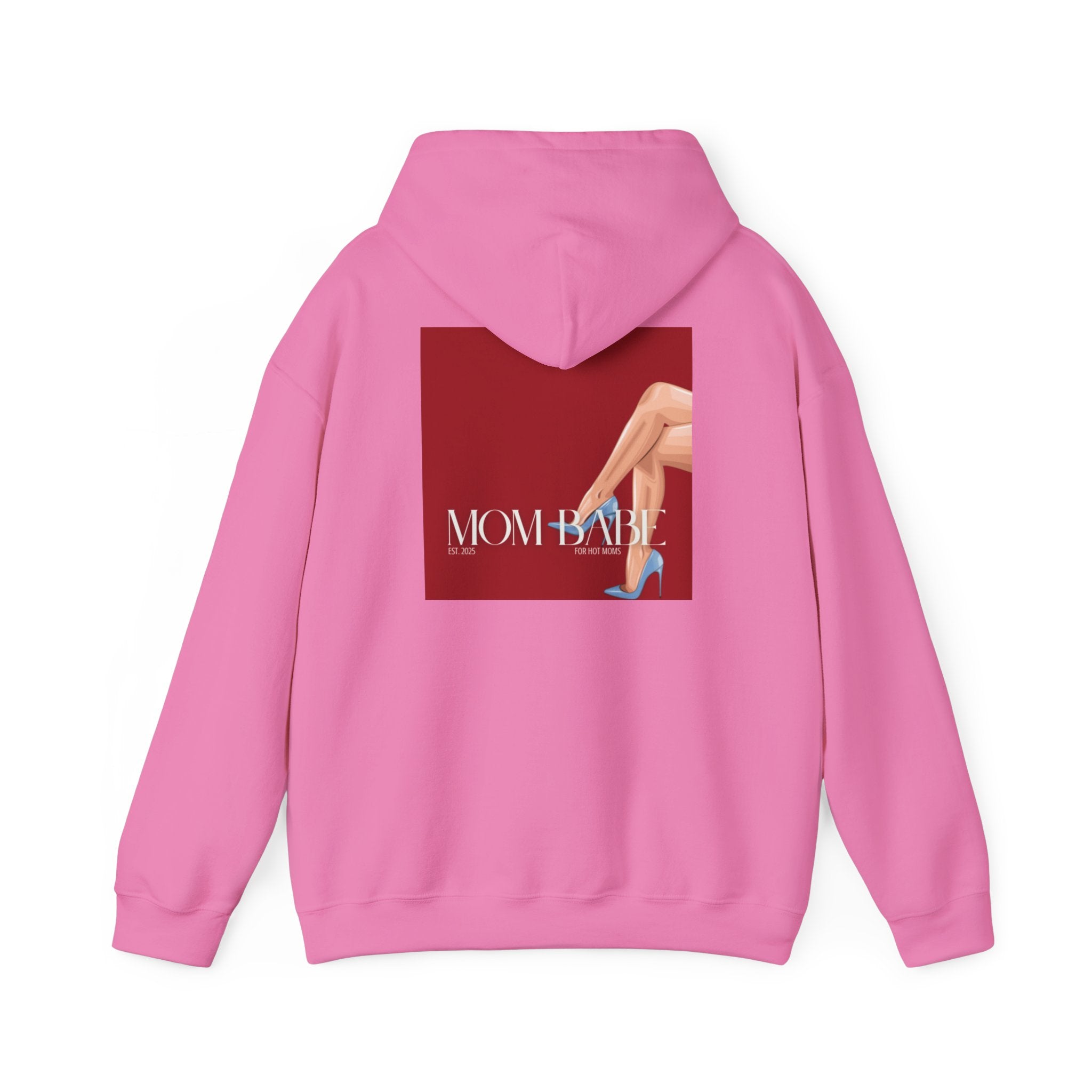 Mom Babe For Hot Moms - Blue Heels Graphic Hoodie