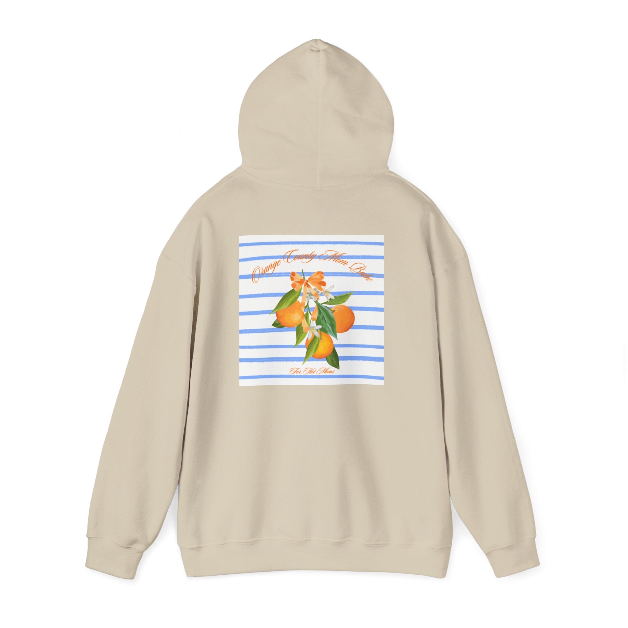 Orange County Mom Babe — Orange Blossom Graphic Hoodie