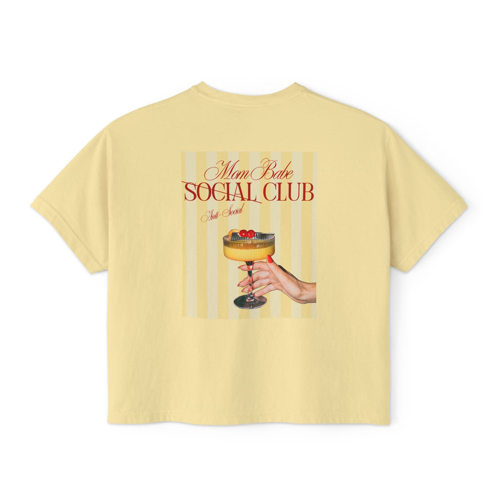 Mom Babe Anti-Social Club - Cocktail Graphic Tee