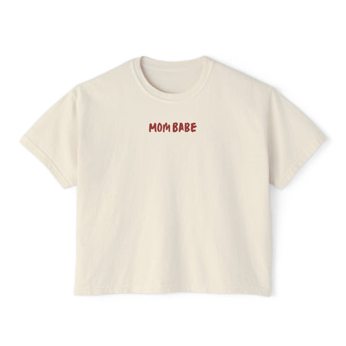 All Mom Babes Need - Graphic Check Tee