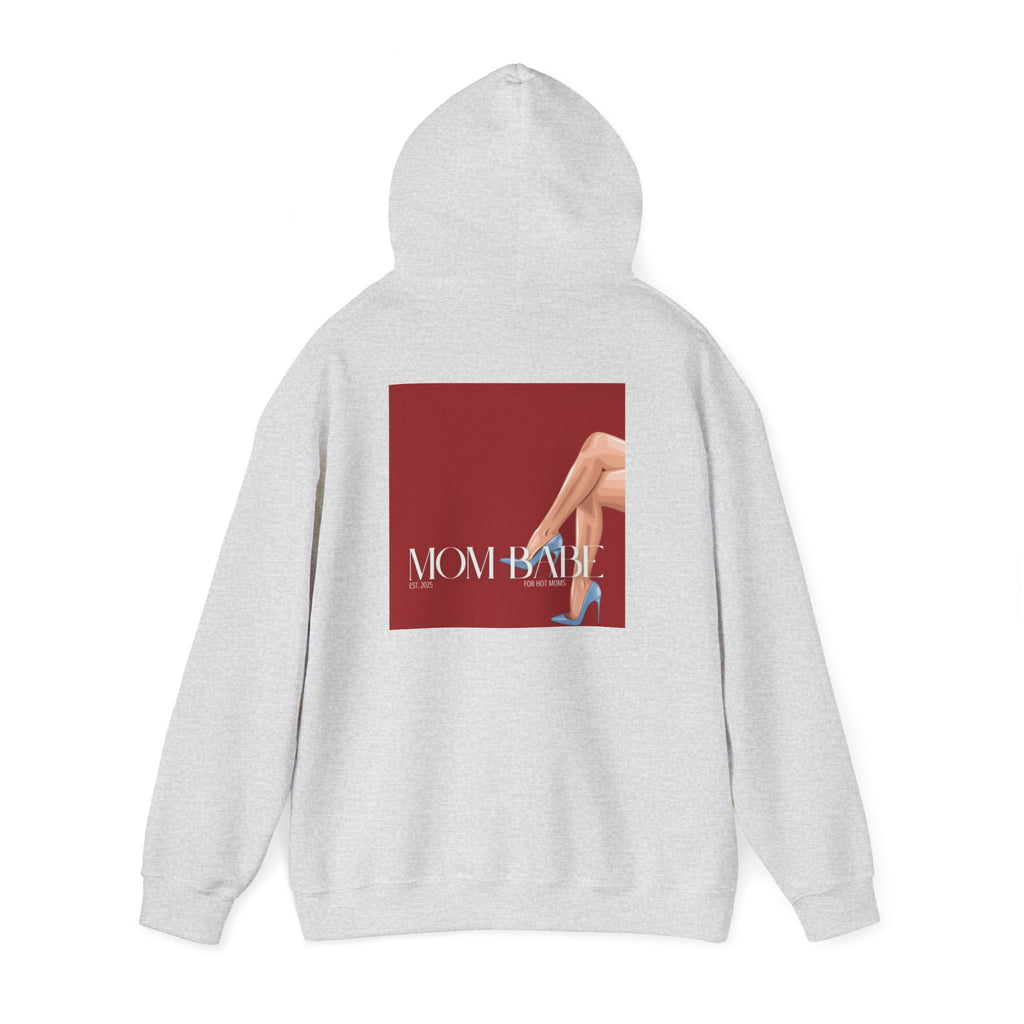 Mom Babe For Hot Moms - Blue Heels Graphic Hoodie