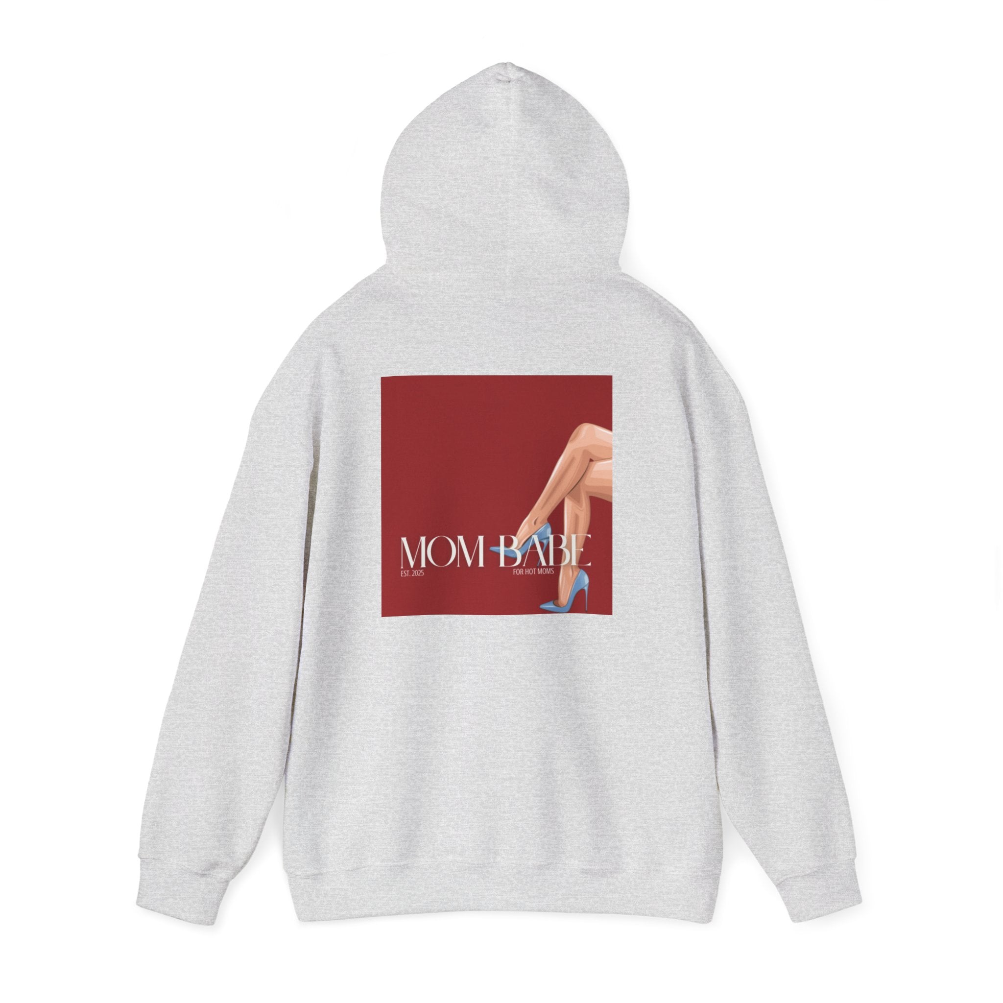 Mom Babe For Hot Moms - Blue Heels Graphic Hoodie
