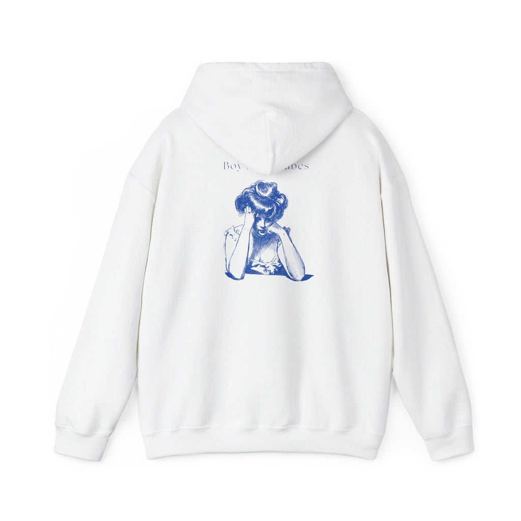 Boy Mom Babe - Vintage Graphic Hoodie