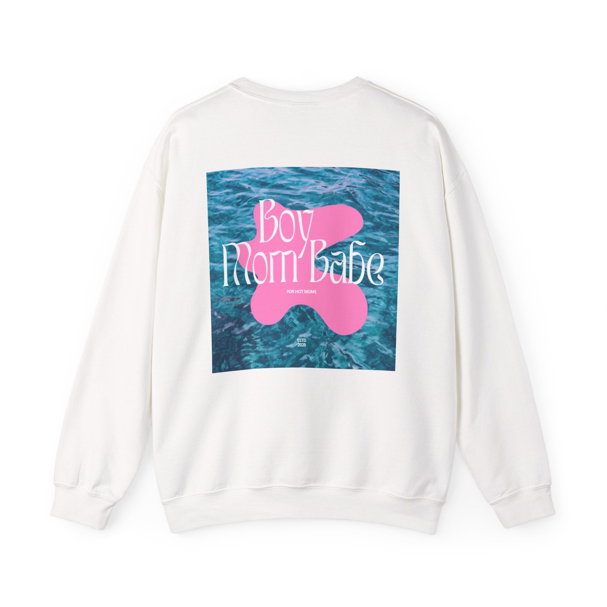 Boy Mom Babe — Water Graphic Sweatshirt