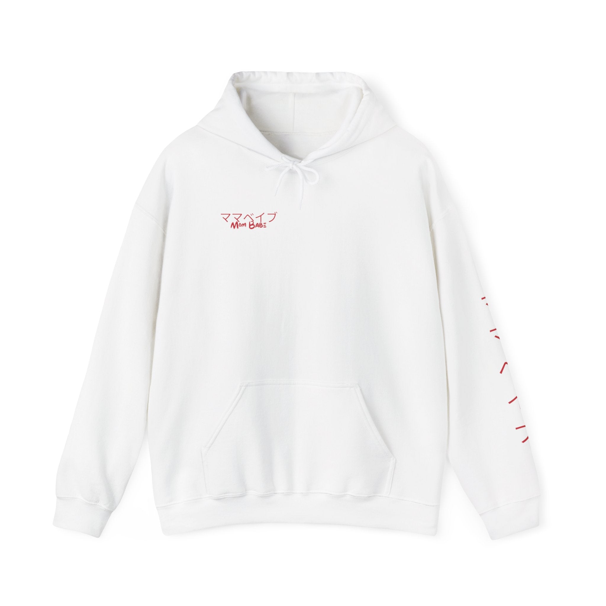 Mom Babe Cherry Blossom - Japanese Kanji Hoodie