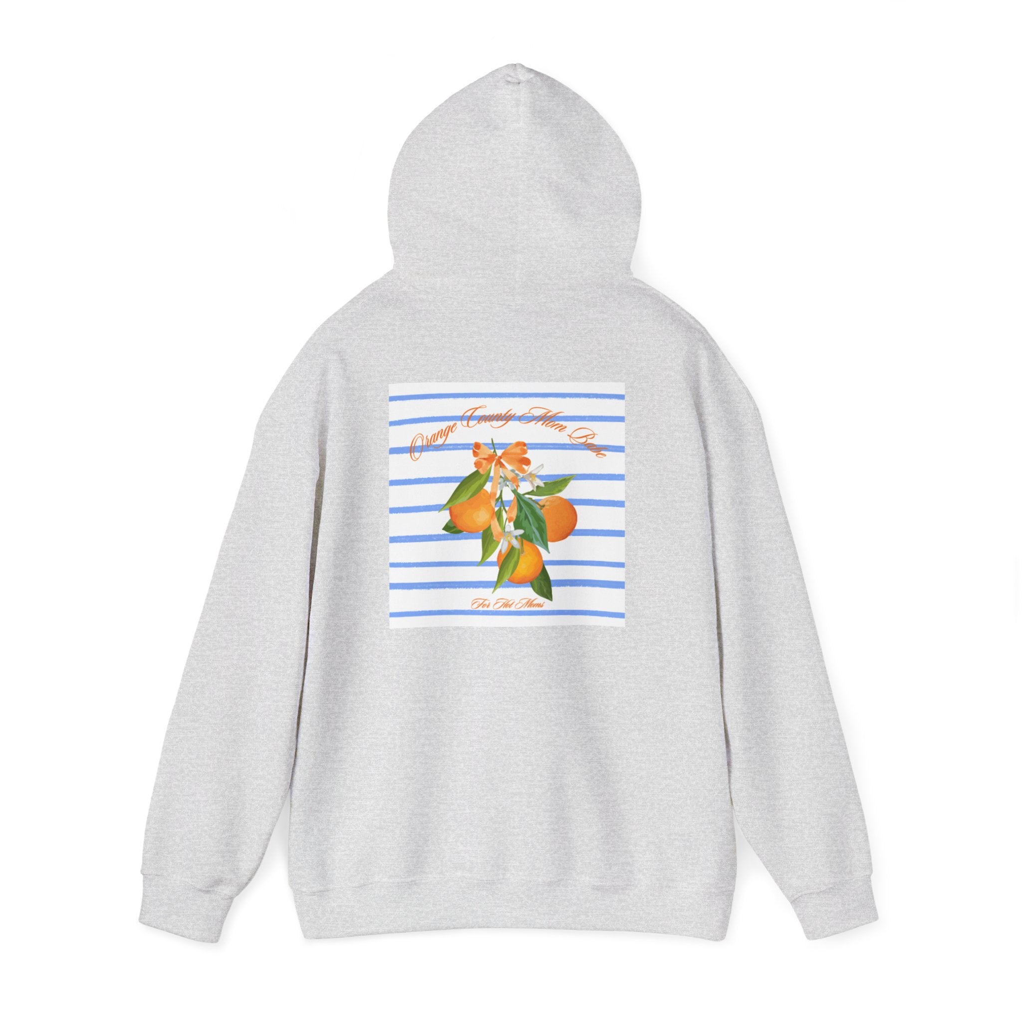 Orange County Mom Babe — Orange Blossom Graphic Hoodie