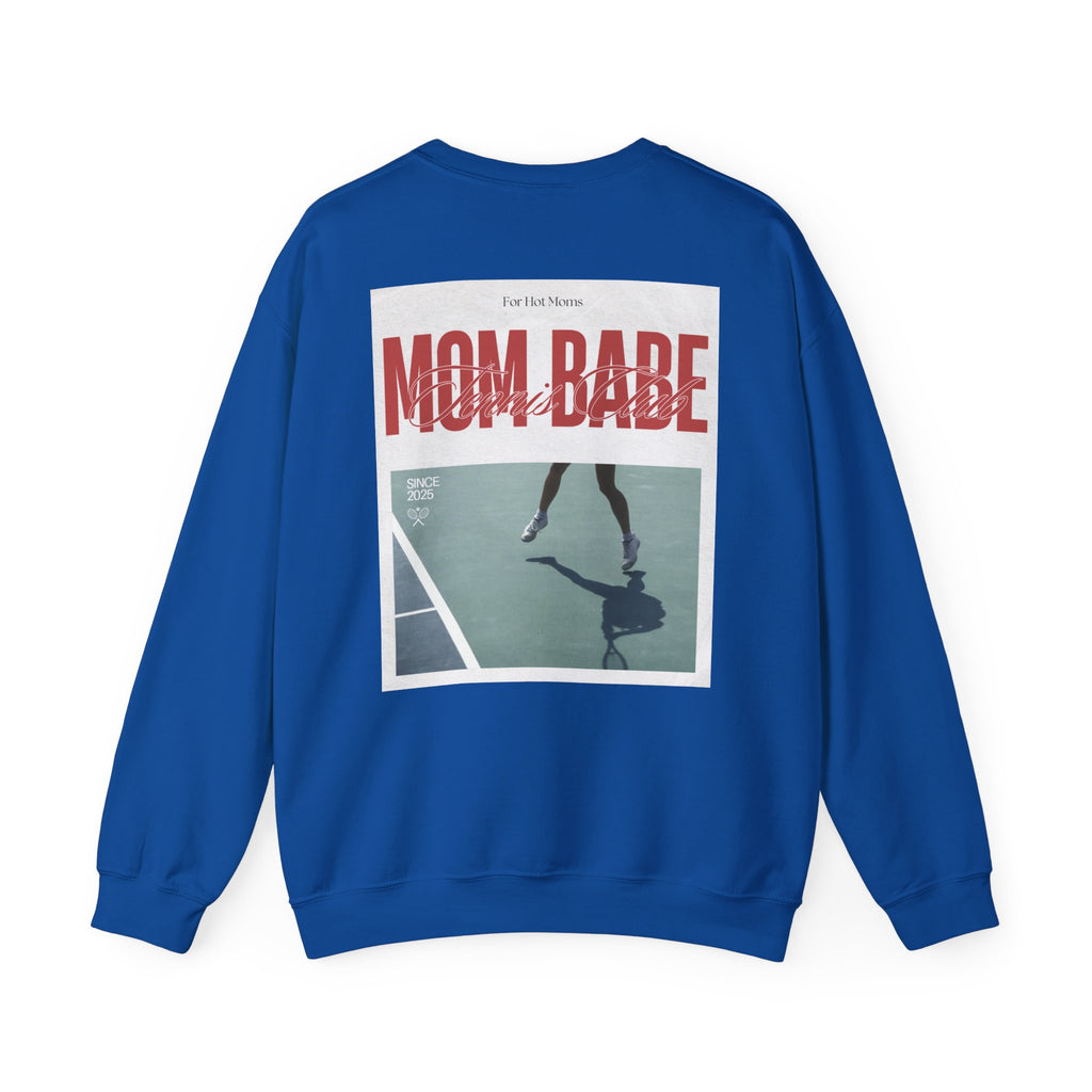 Mom Babe Tennis Club - Graphic Sweatshirt