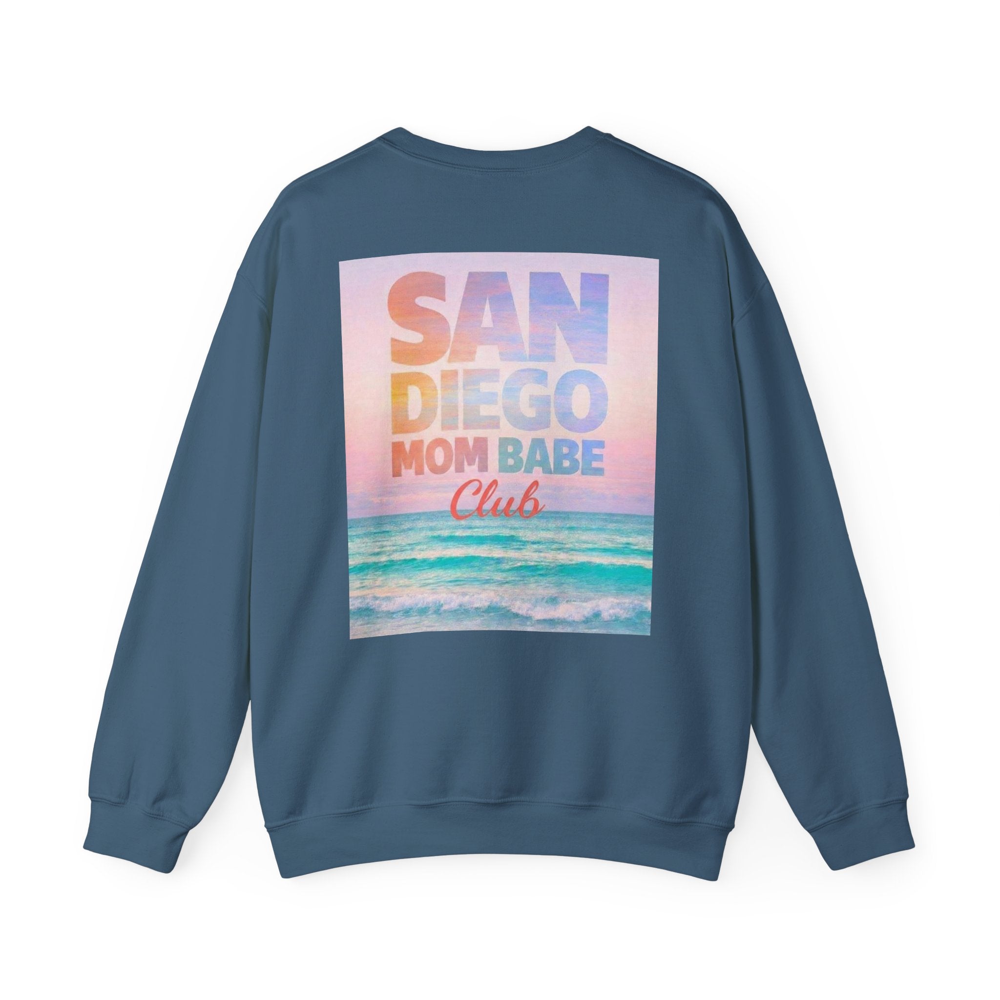 San Diego Mom Babe Club — Beach Graphic Sweatshirt