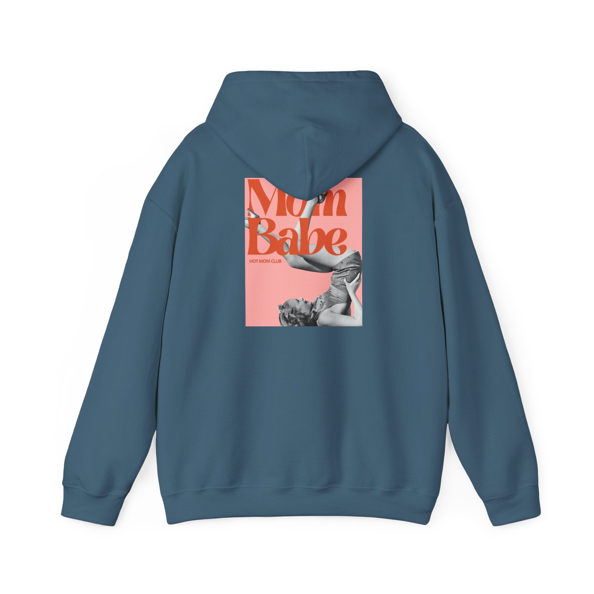 Mom Babe Hot Mom Club - Vintage Graphic Hoodies