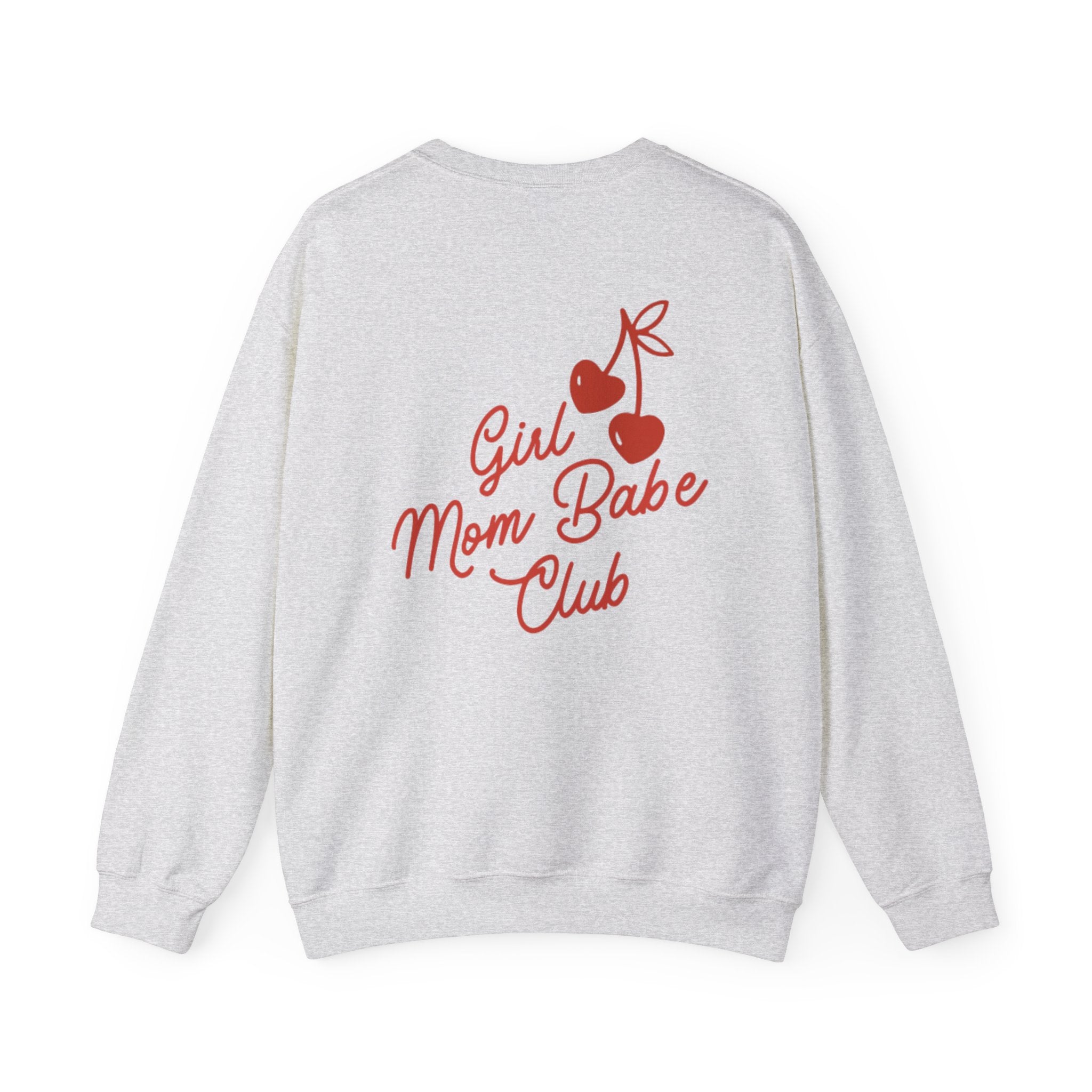 Girl Mom Babe Club - Cherry Graphic Sweatshirt