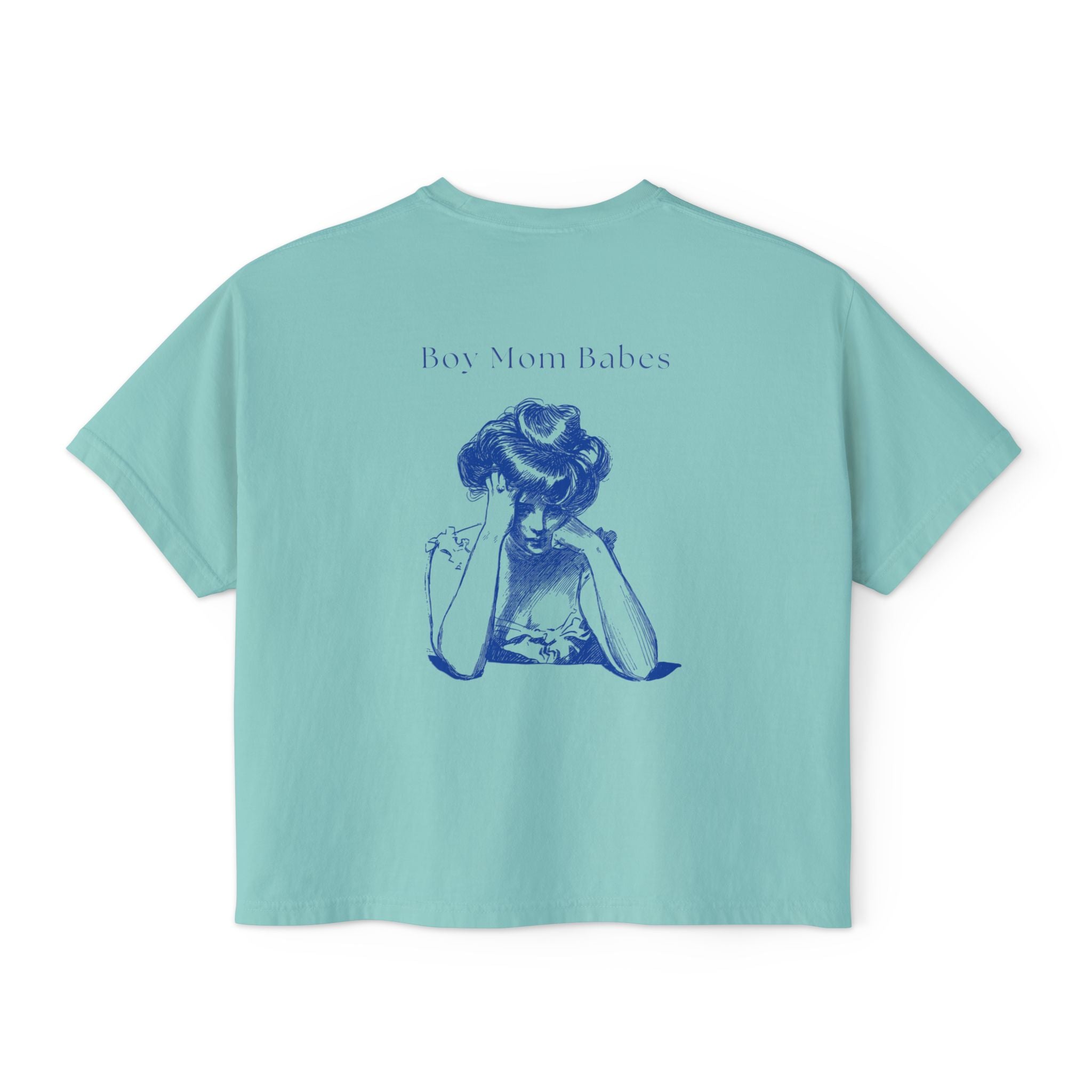 Boy Mom Babe - Vintage Graphic Tee