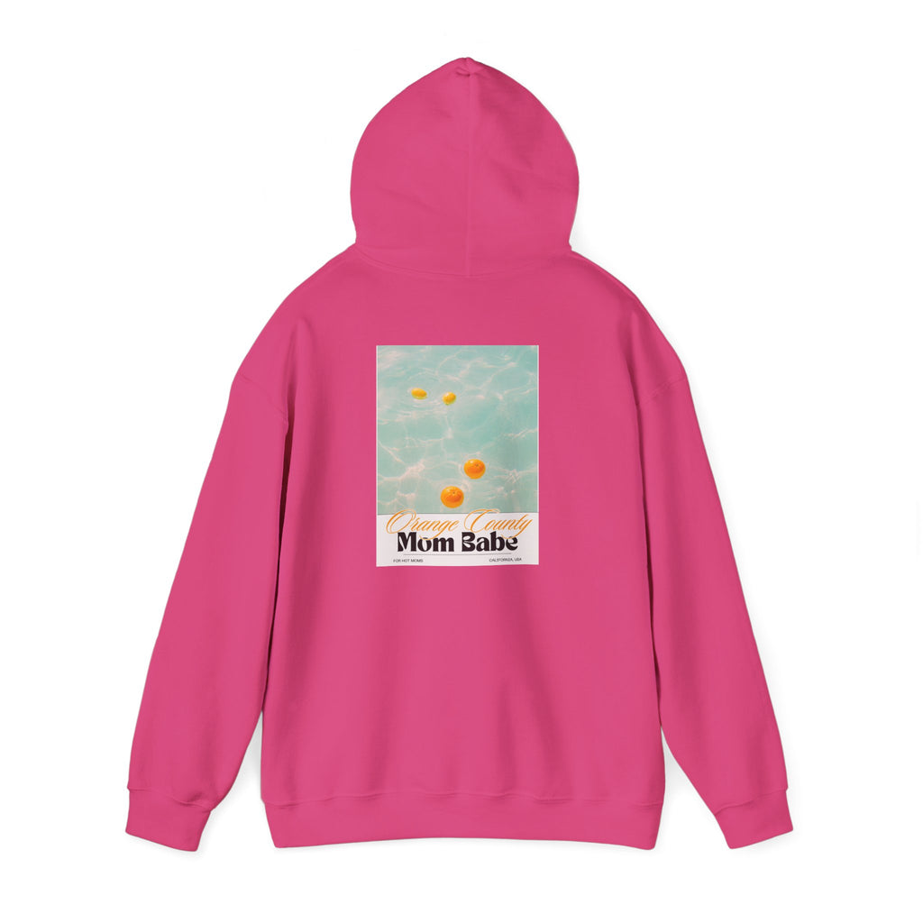 Orange County Mom Babe - Pool Graphic Hoodie