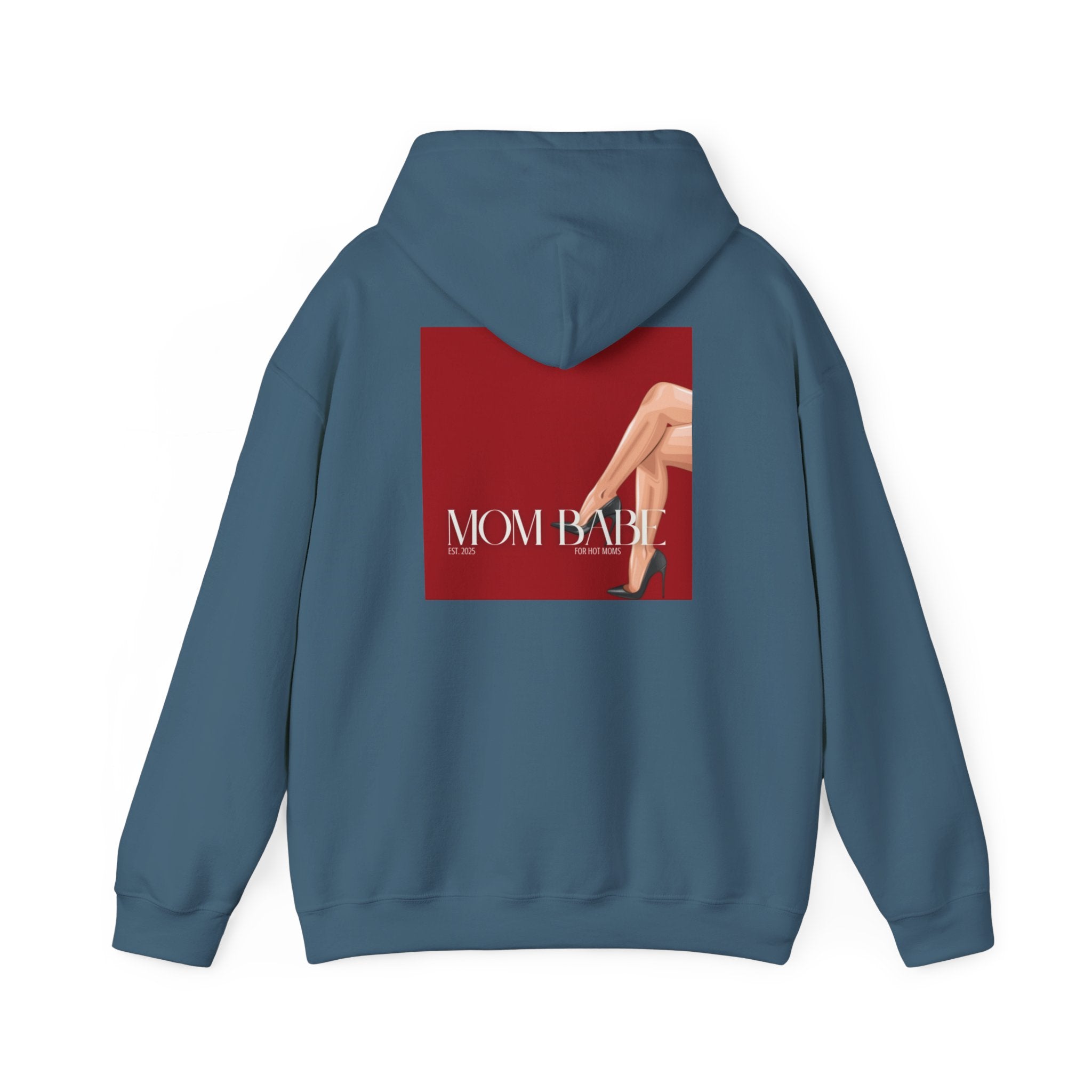 Mom Babe For Hot Moms - Black Heels Graphic Hoodie