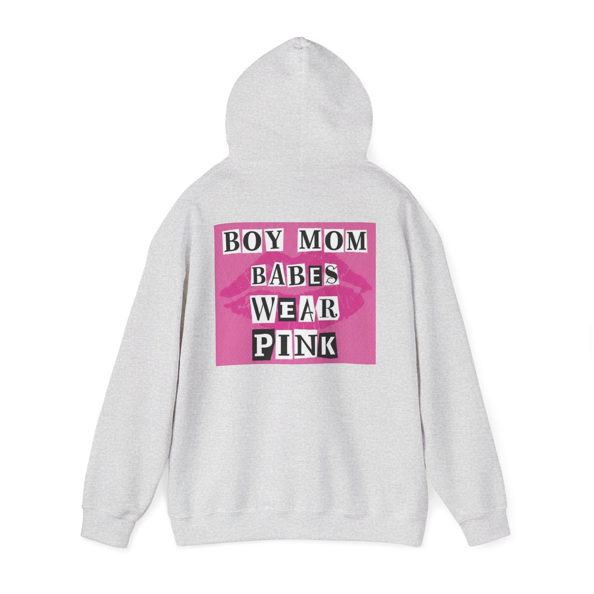 Boy Mom Babes Wear Pink - Graphic Hoodie