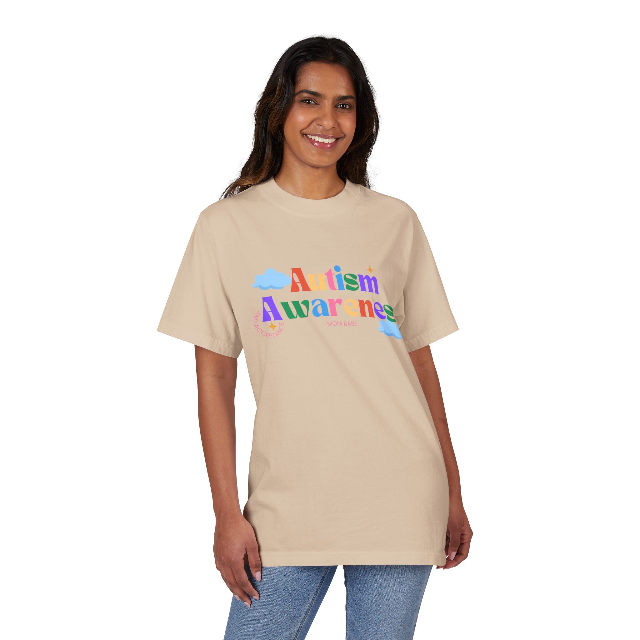 Autism Awareness and Acceptance — Oversized Drop Sleeve Tee