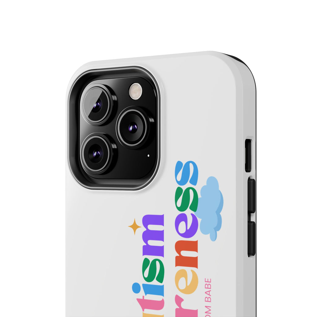 Copy of Autism Awareness and Acceptance — Checkered Heart Phone Case