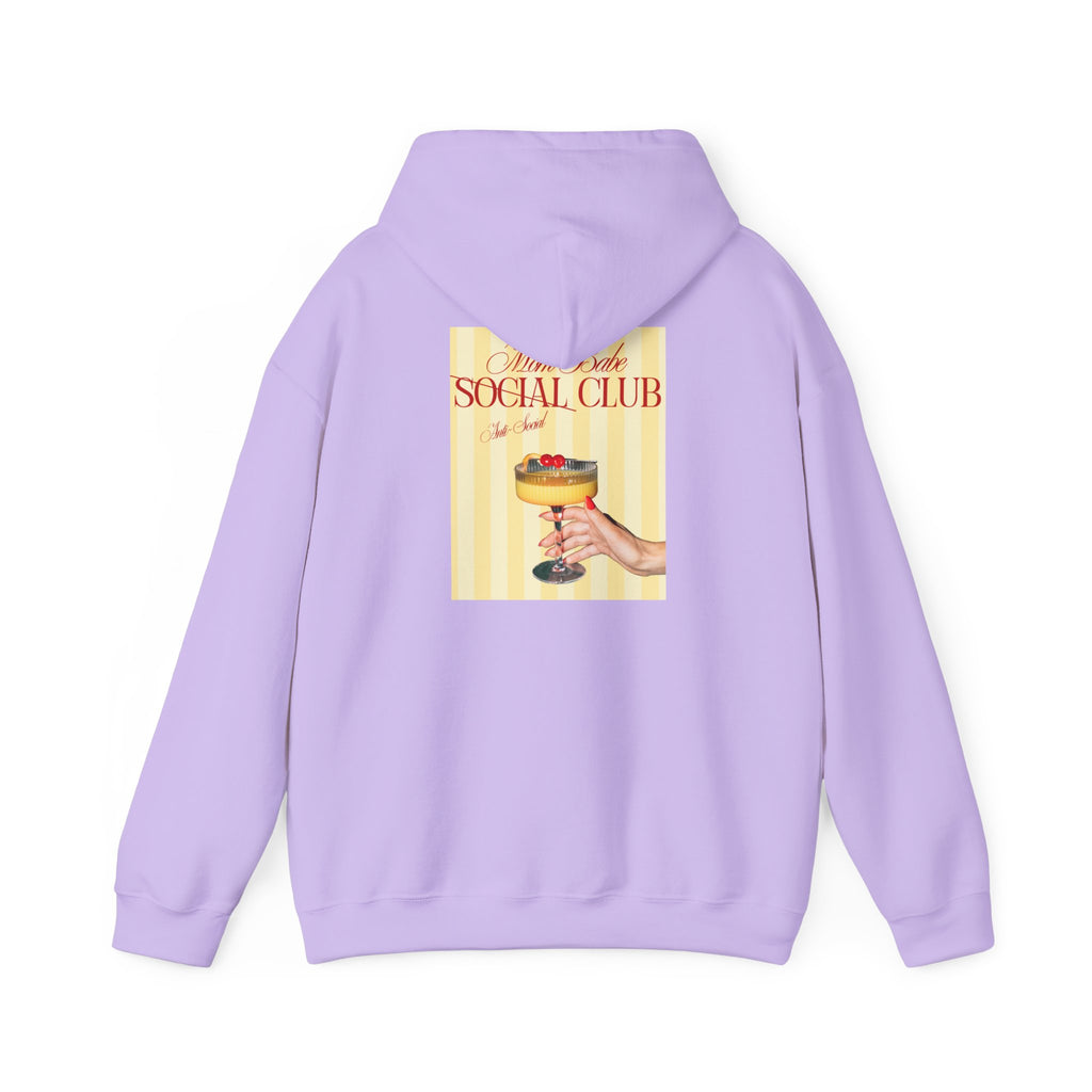 Mom Babe Anti-Social Club - Cocktail Graphic Hoodie