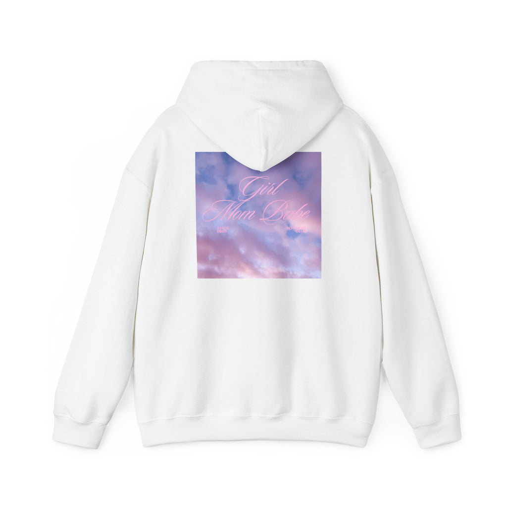 Girl Mom Babe - Cloudy Graphic Hoodie