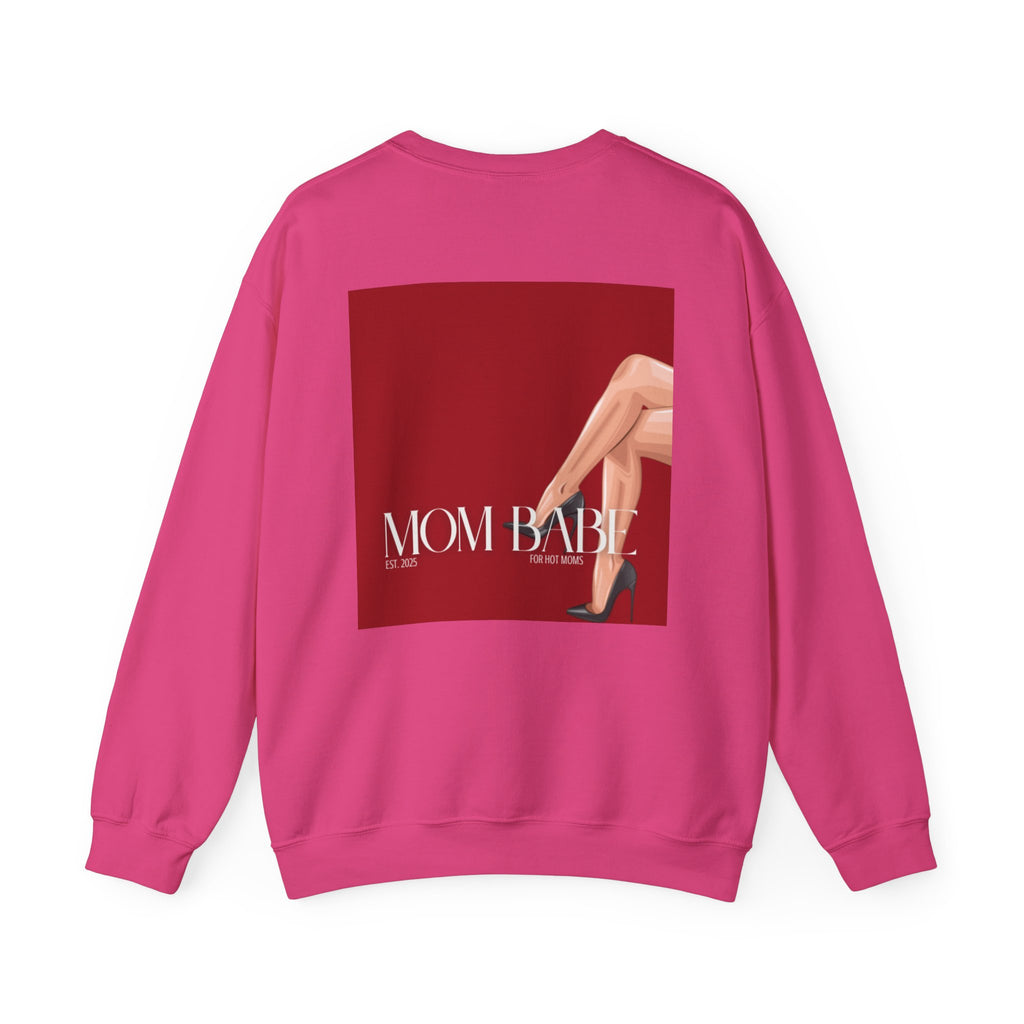 Mom Babe For Hot Moms - Black Heels Graphic Sweatshirt