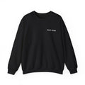 Mom Babe For Hot Moms - Retro Pop Art Graphic Sweatshirt (White font on black)