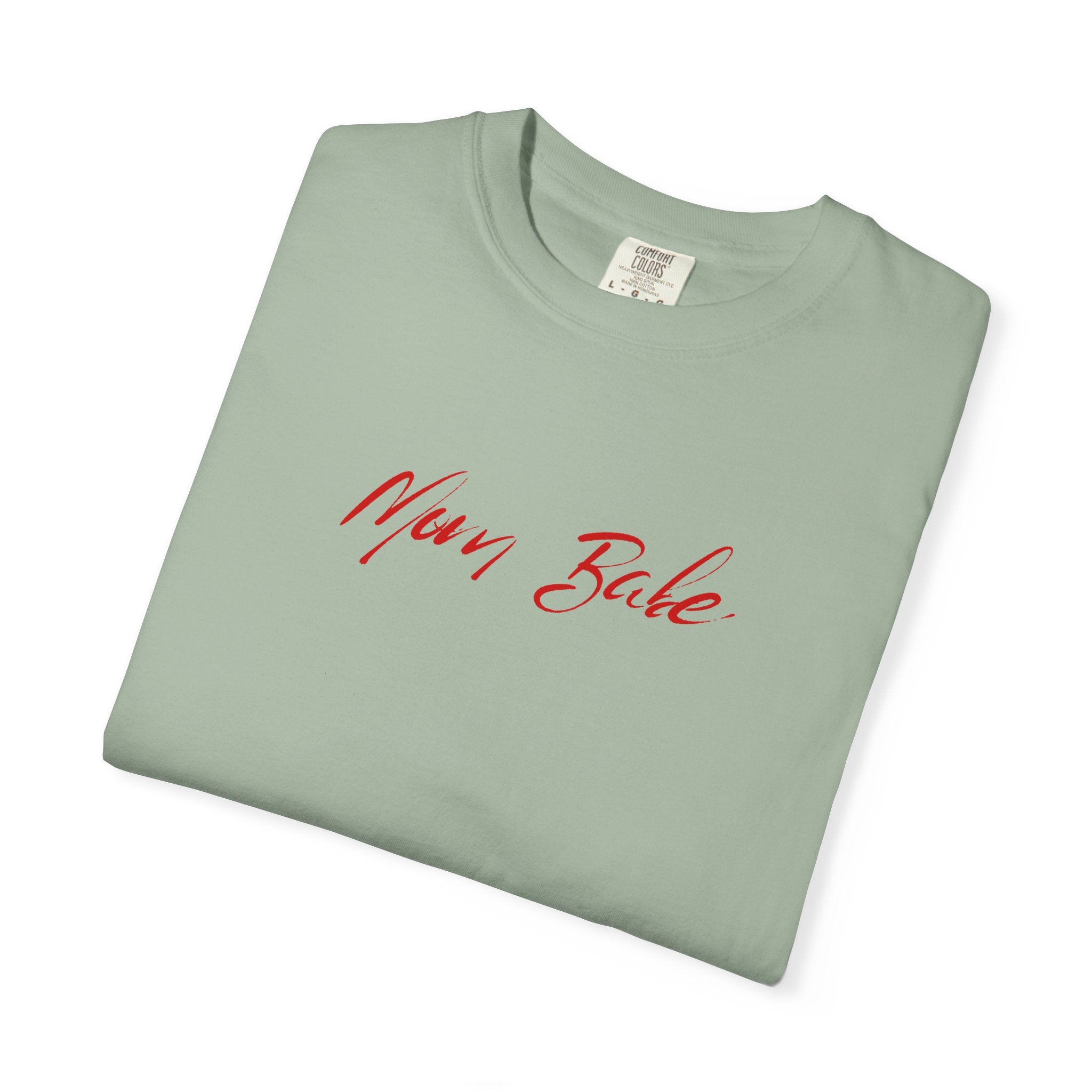 Fit Mom Social Club - Mom Babe Tee Red