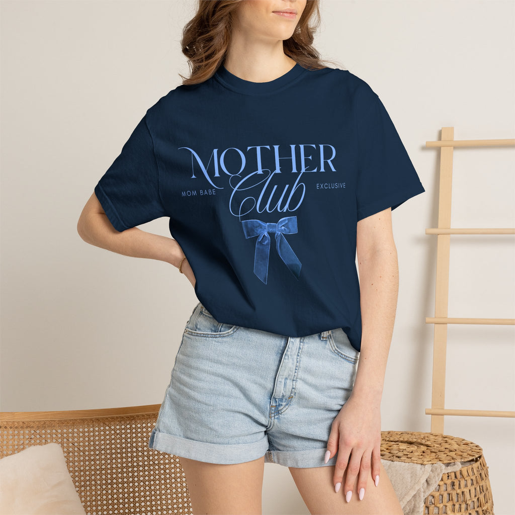 Mother Club Mom Babe Exclusive Tee - Blue