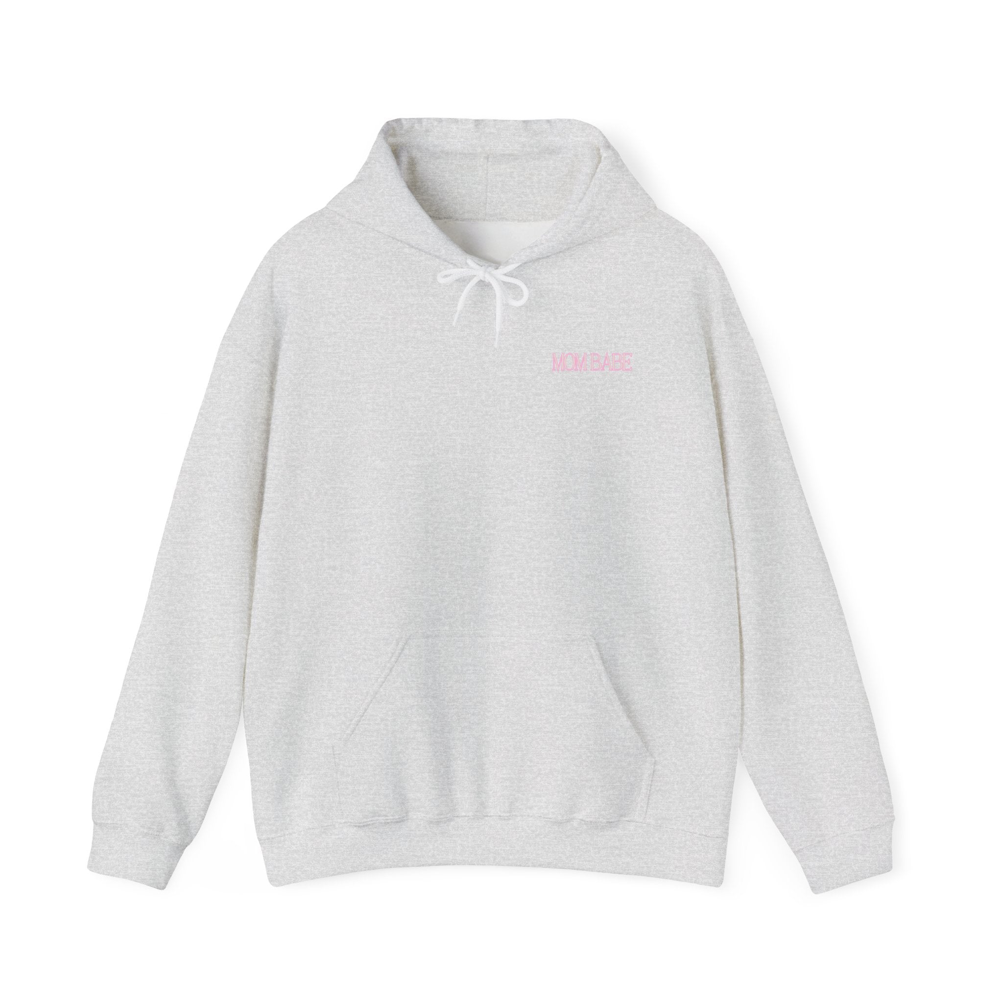 Mom Babe — Holographic Graphic Hoodie