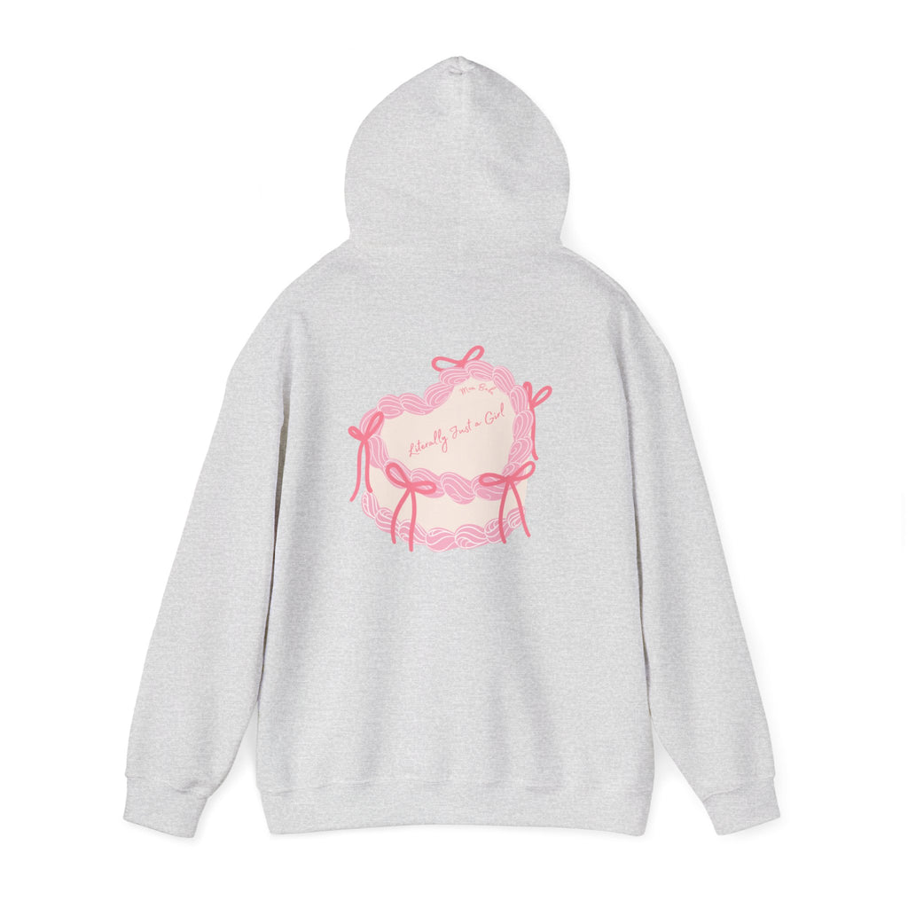 Mom Babe Literally Just a Girl - Cake Graphic Hoodie