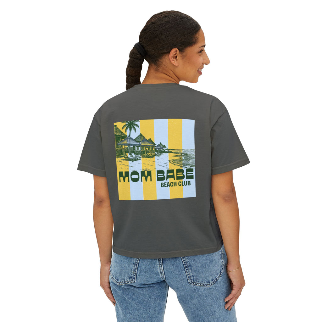 Mom Babe Beach Club - Graphic Tee