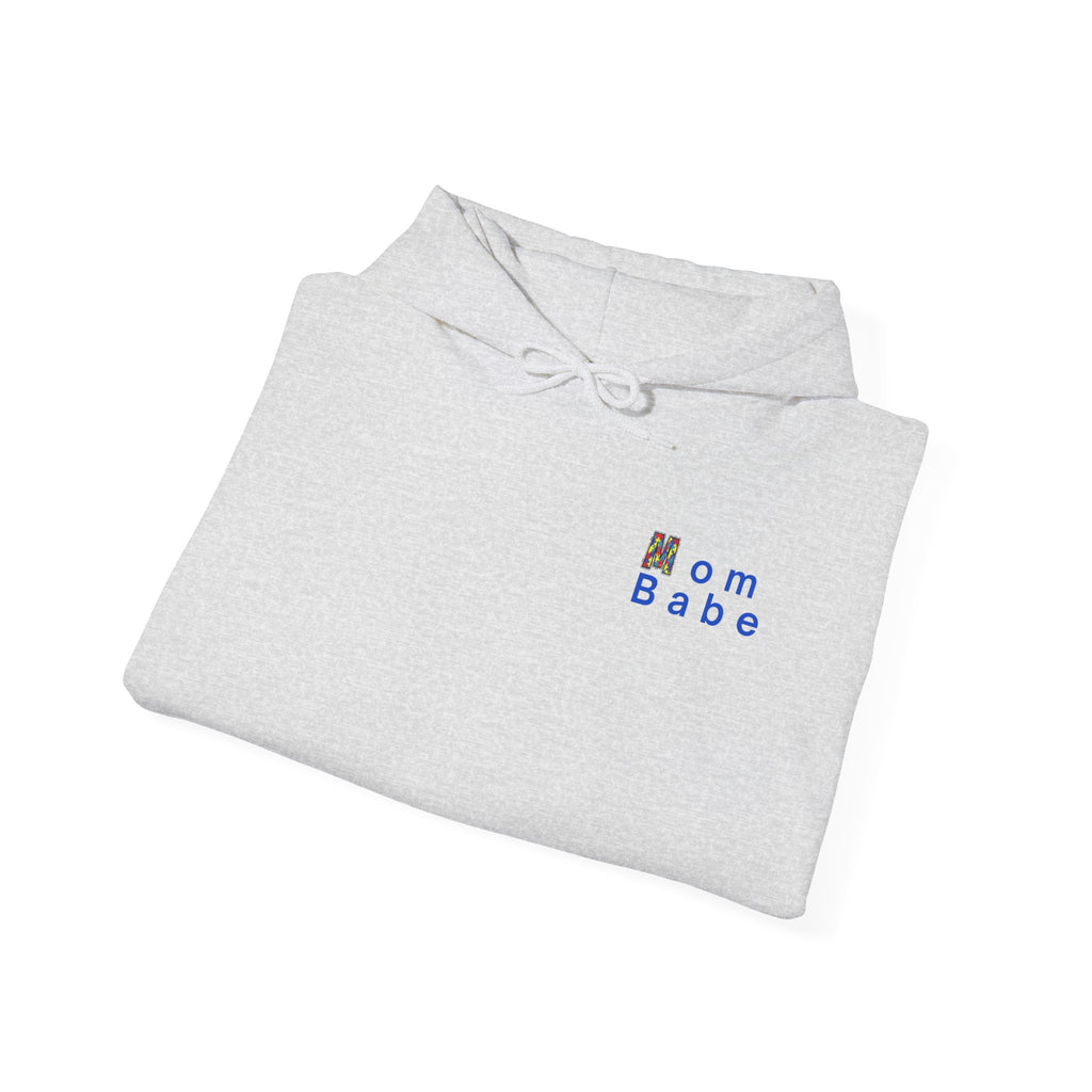 Mom Babe Autism Advocate - Graphic Hoodie